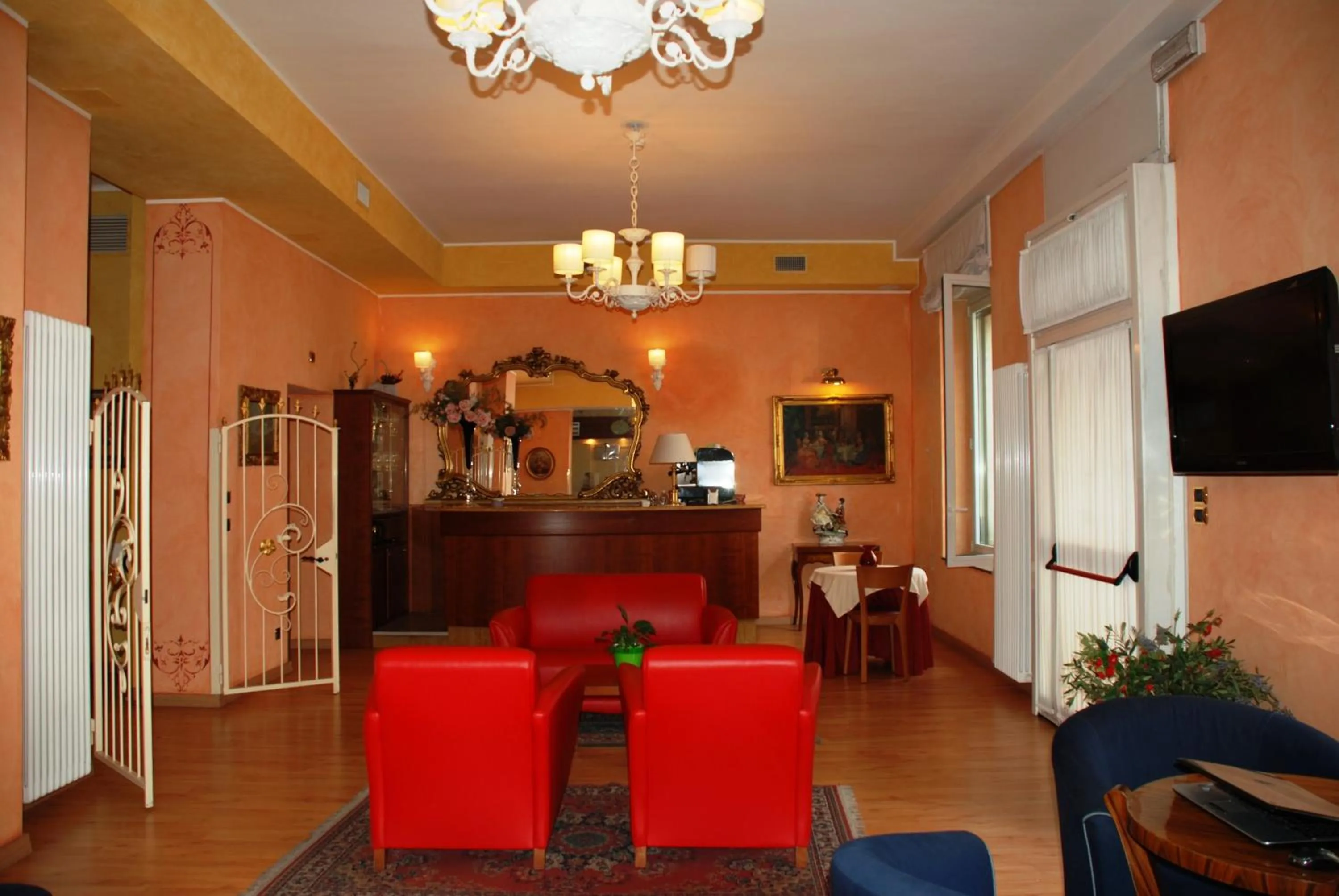 Lobby or reception in Hotel Boston