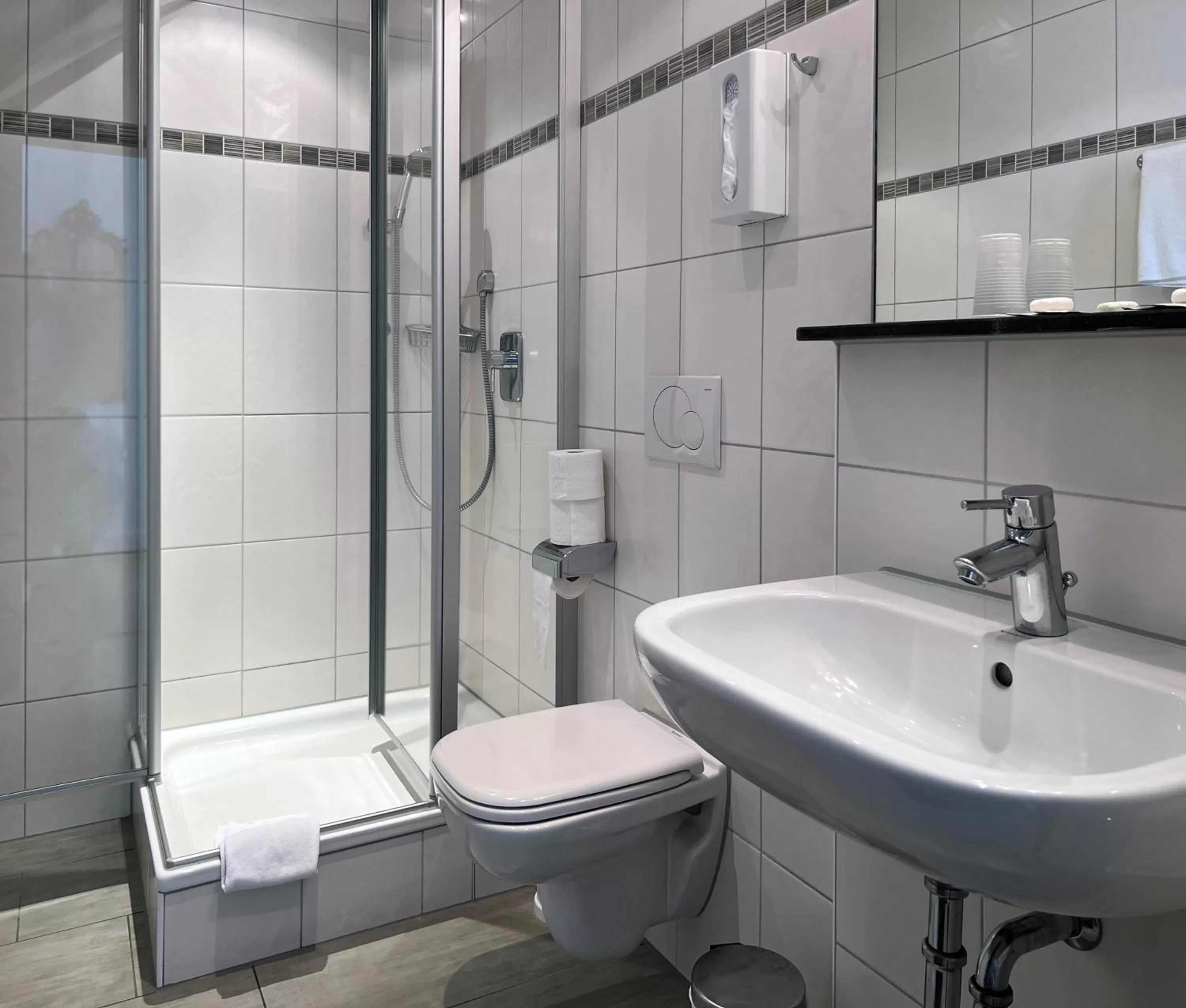 Bathroom in Hotel Kühler Krug