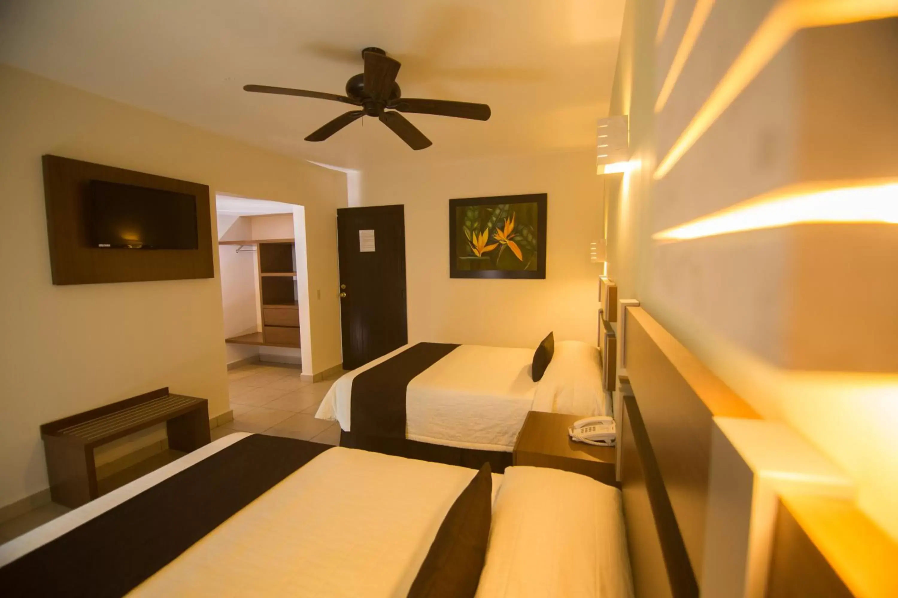 Bedroom in Hotel Tulija Palenque