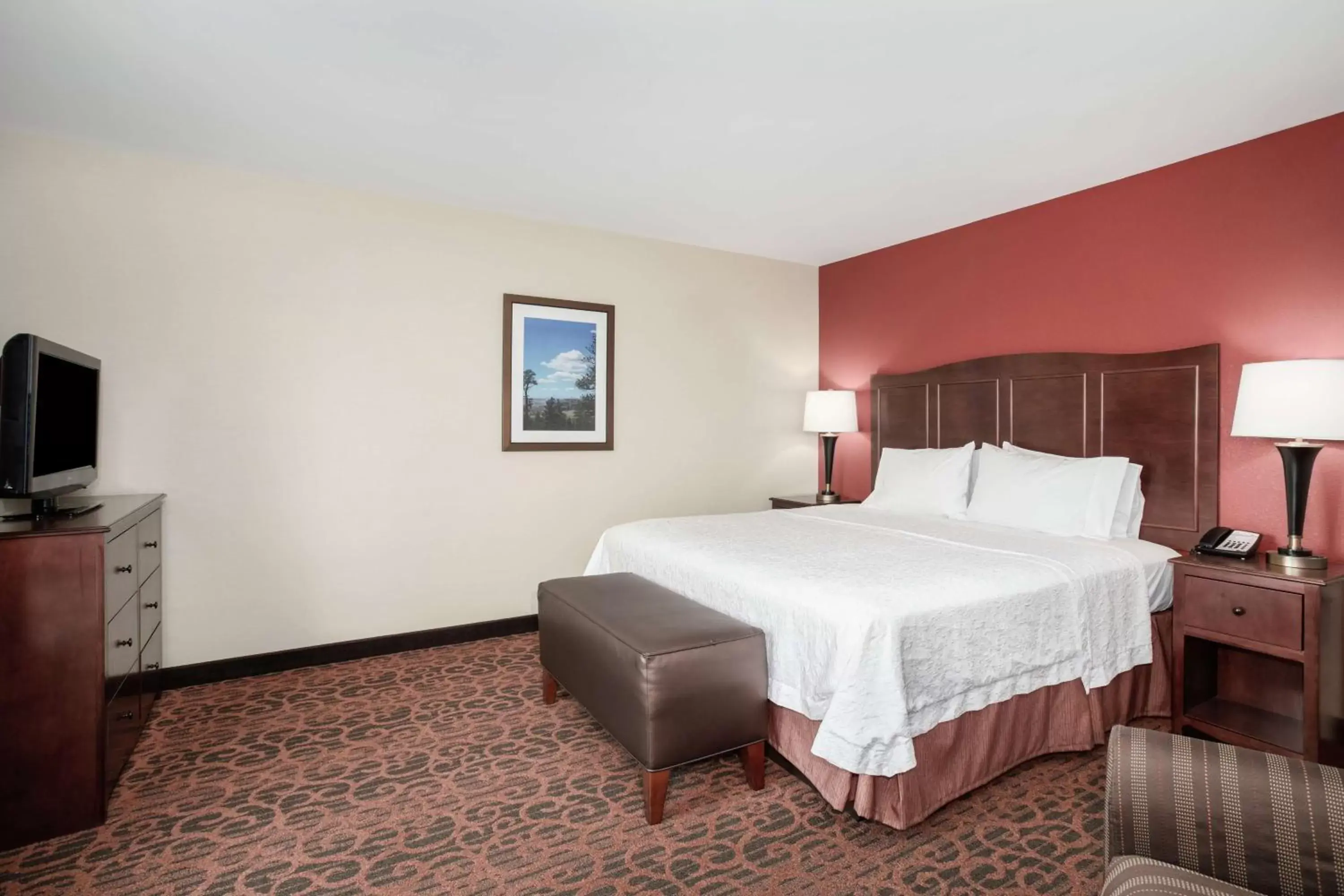 Bedroom, Bed in Hampton Inn and Suites Denver/South-RidgeGate