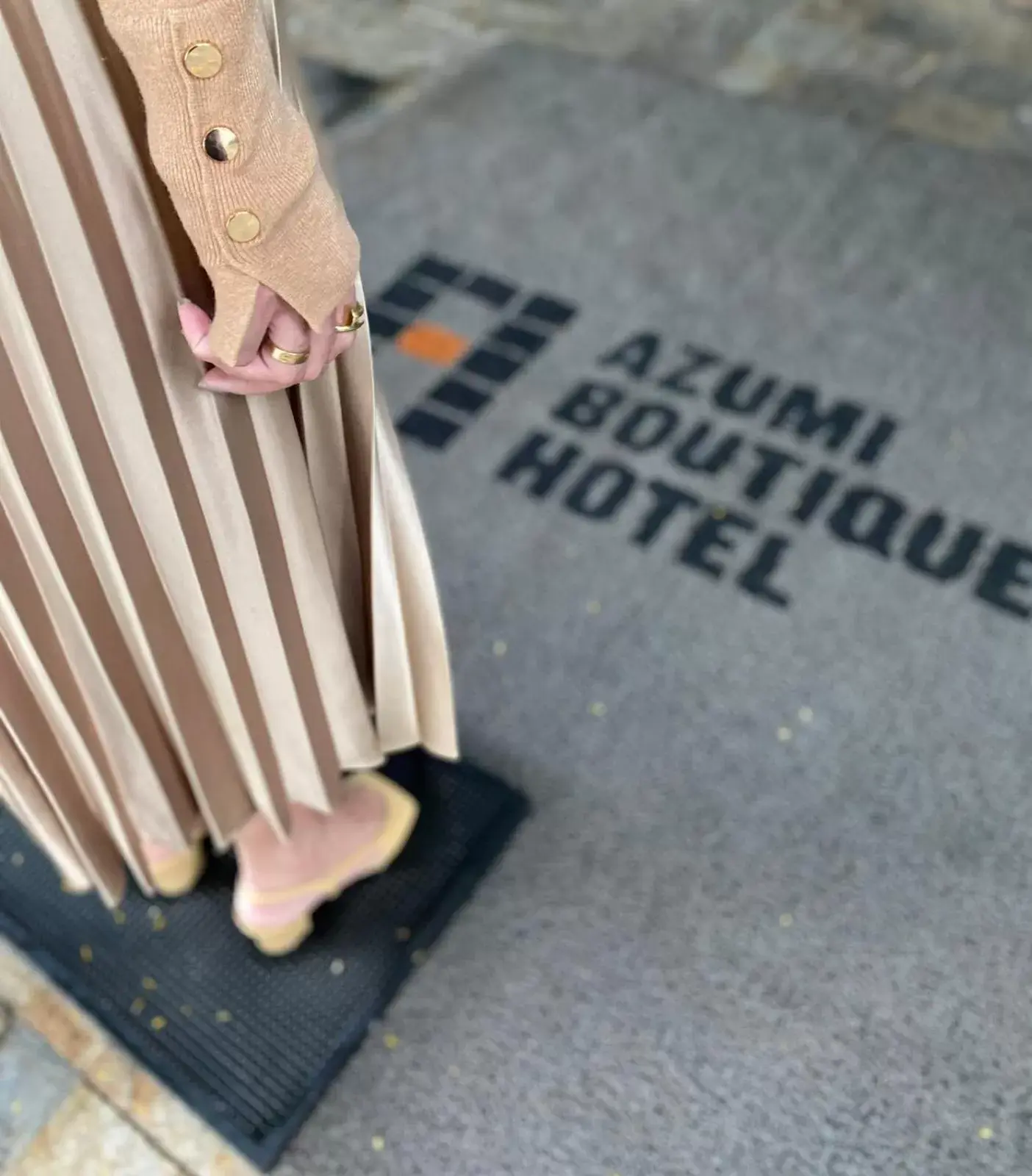 Facade/entrance in Azumi Boutique Hotel, Multiple Use Hotel Staycation Approved