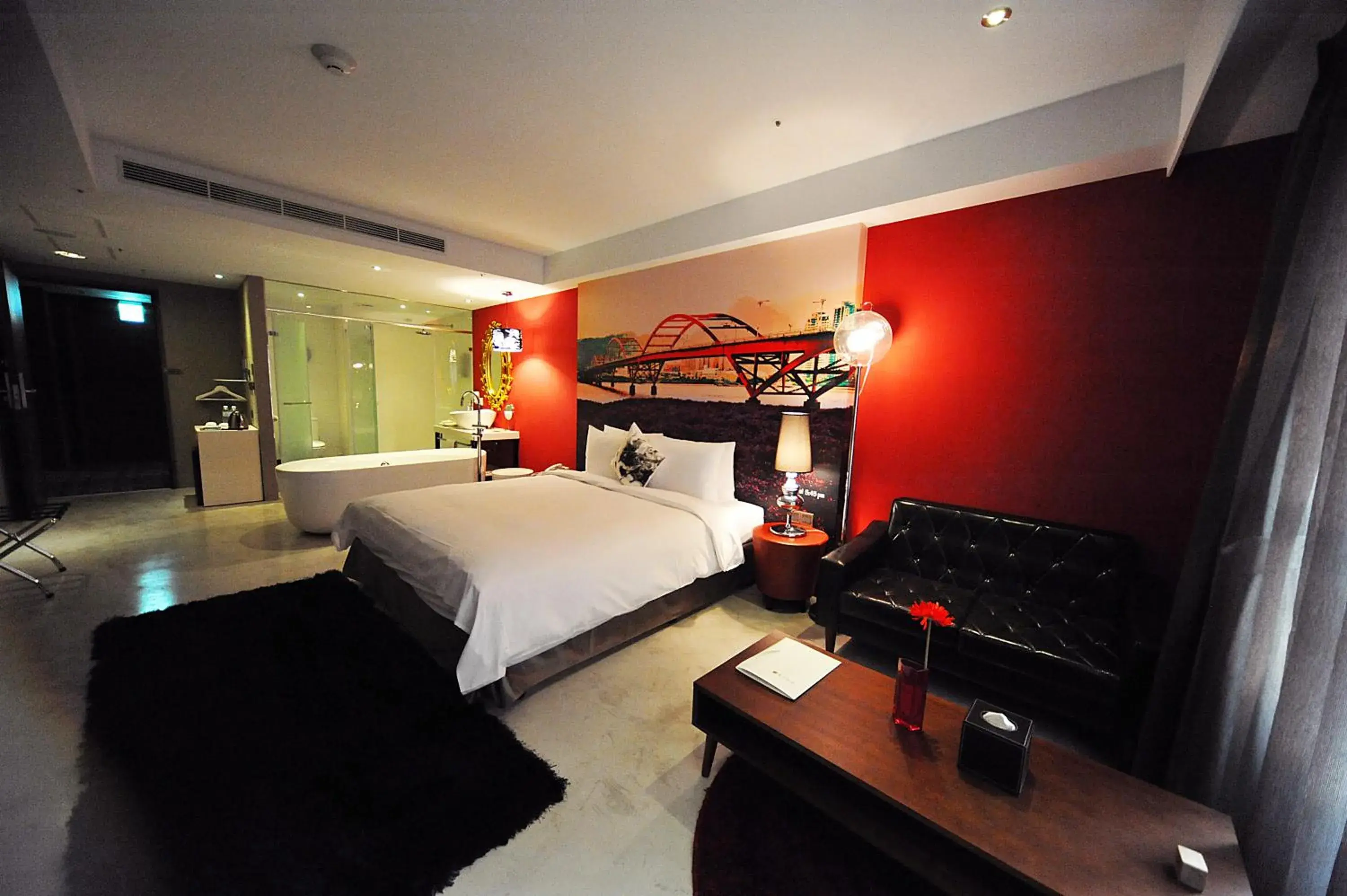 Bedroom, Room Photo in Hotelday Plus Tamsui