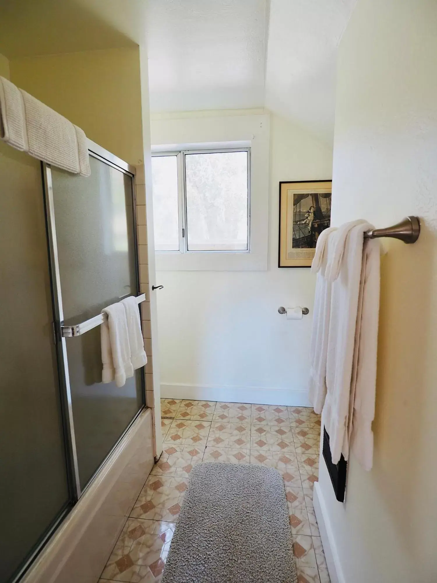 Bathroom in Mine and Farm, The Inn at Guerneville, CA