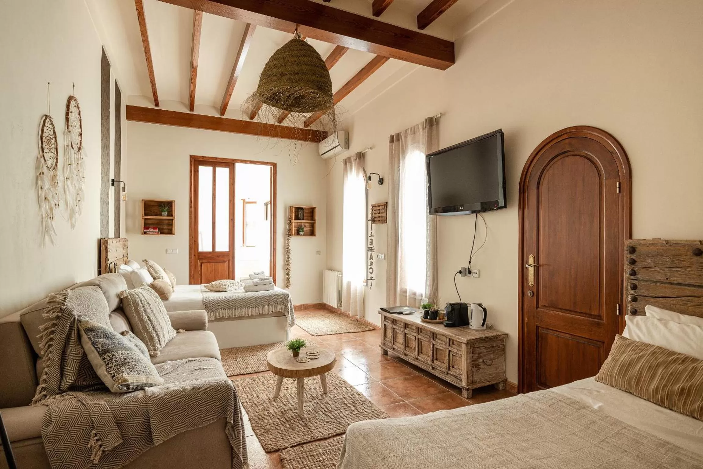 Bedroom, Bed in Casa Mistela