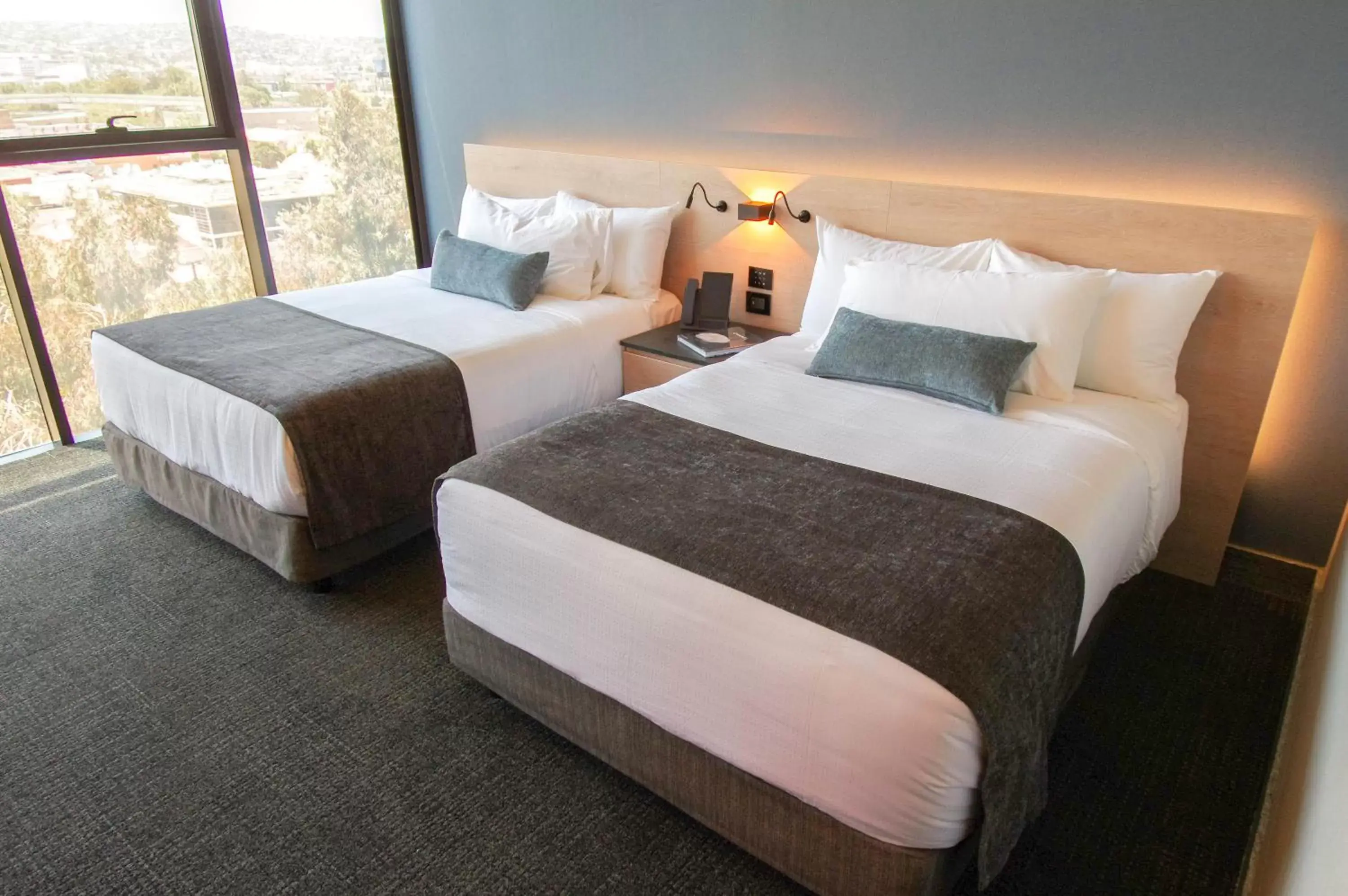 Photo of the whole room, Bed in QUARTZ HOTEL & SPA