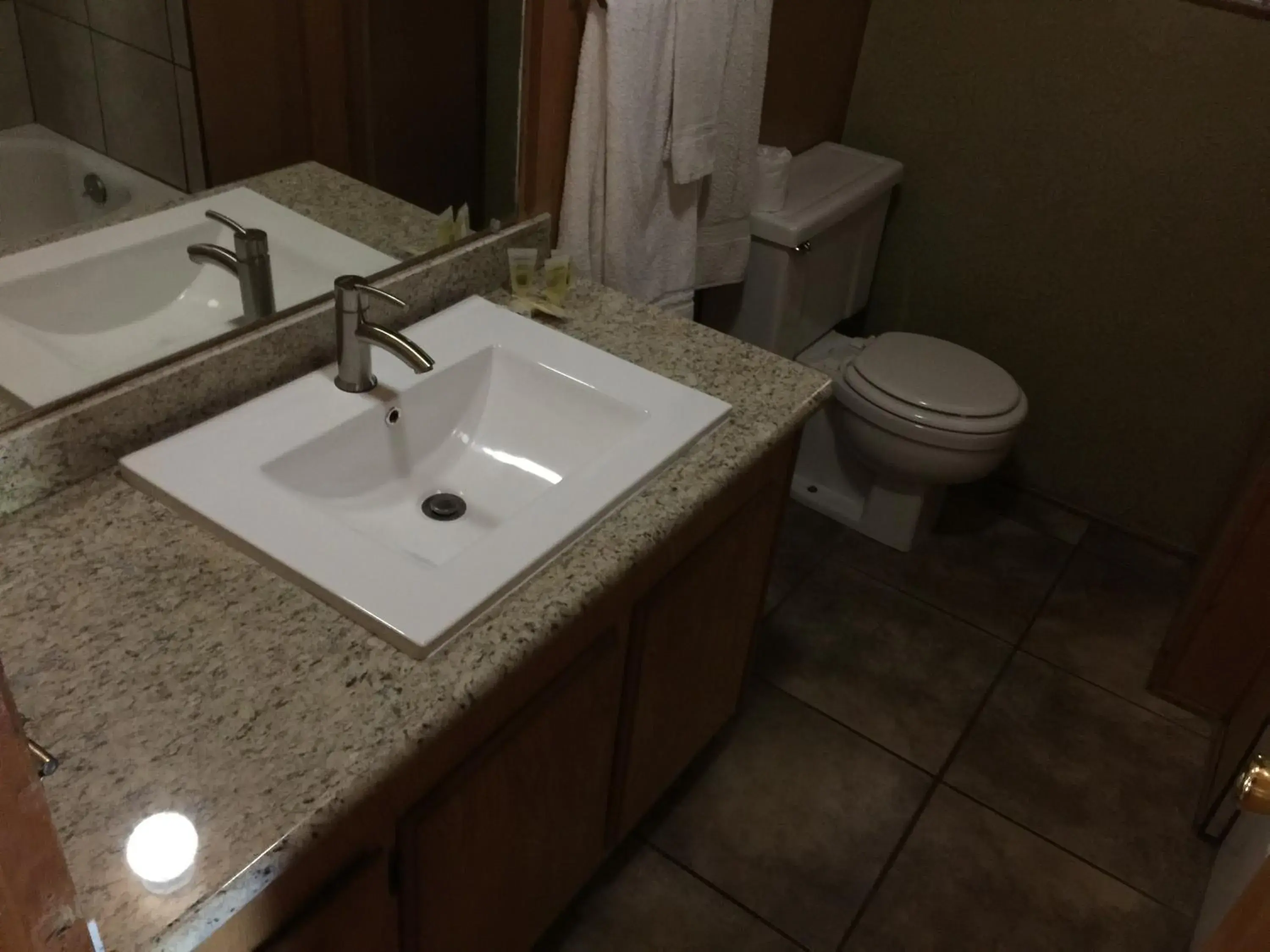 Bathroom in Mountain Trail Lodge and Vacation Rentals