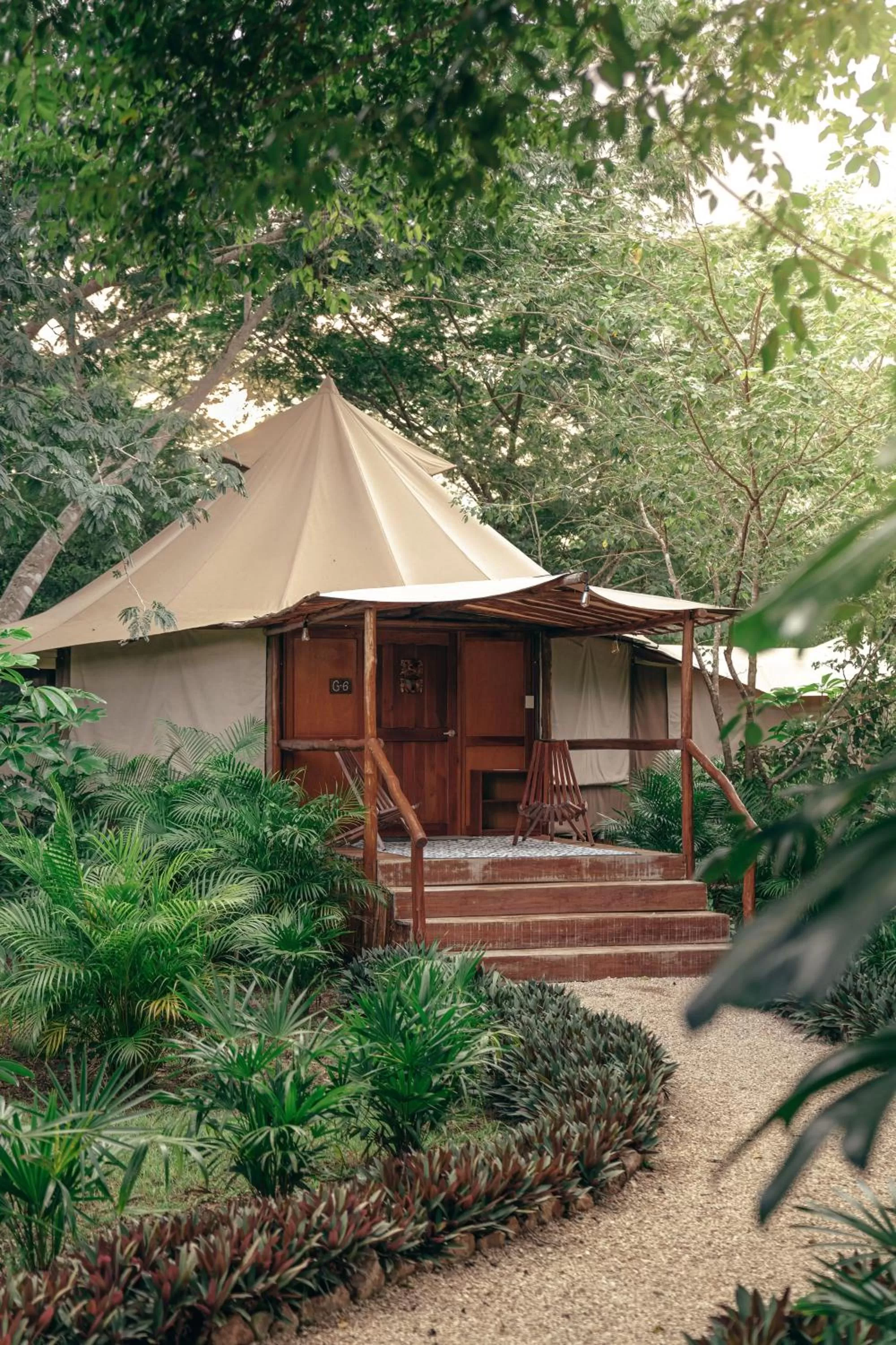 Property building in Destino Mío Mayan Jungle Retreat