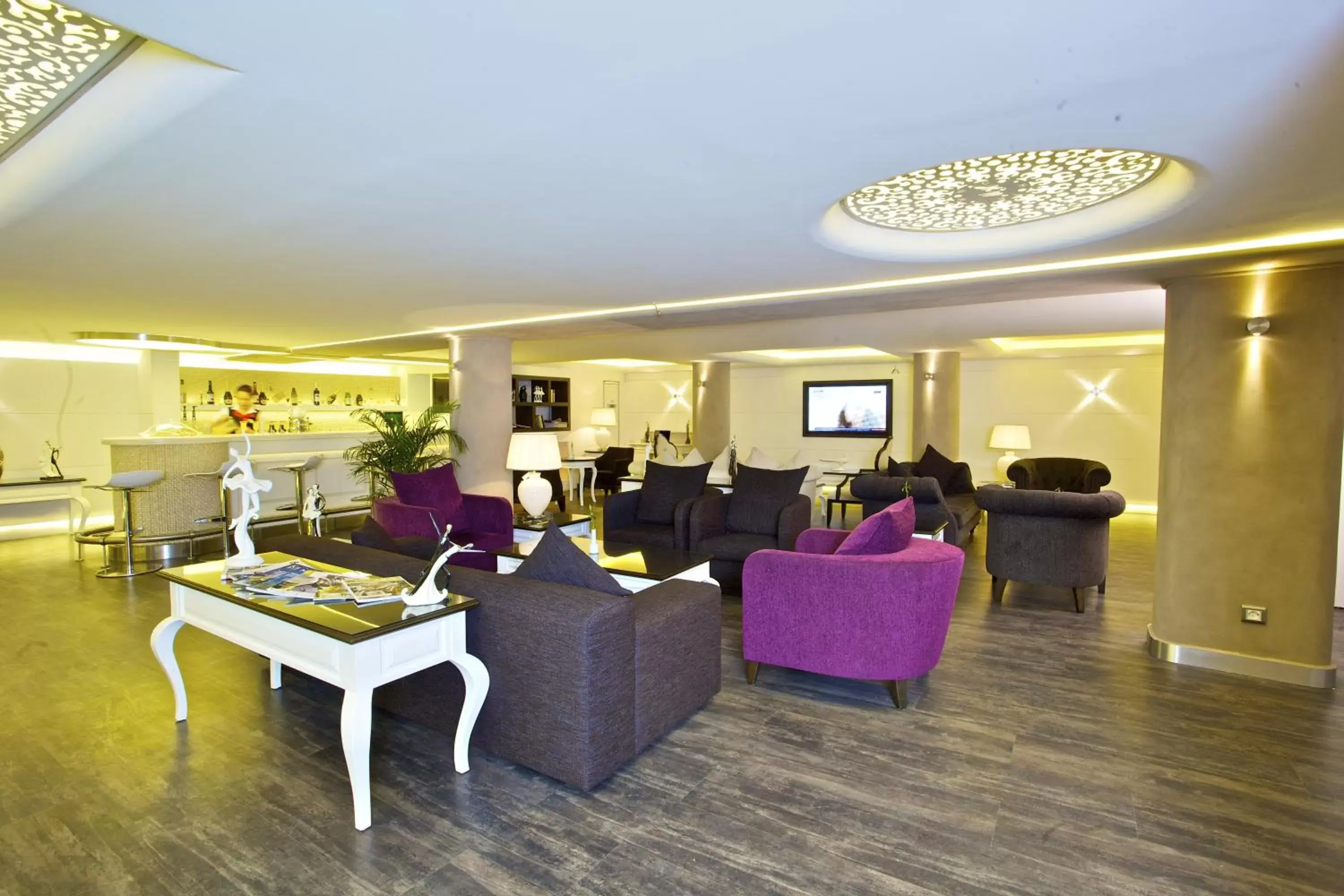 Lobby or reception in Monaco Hotel