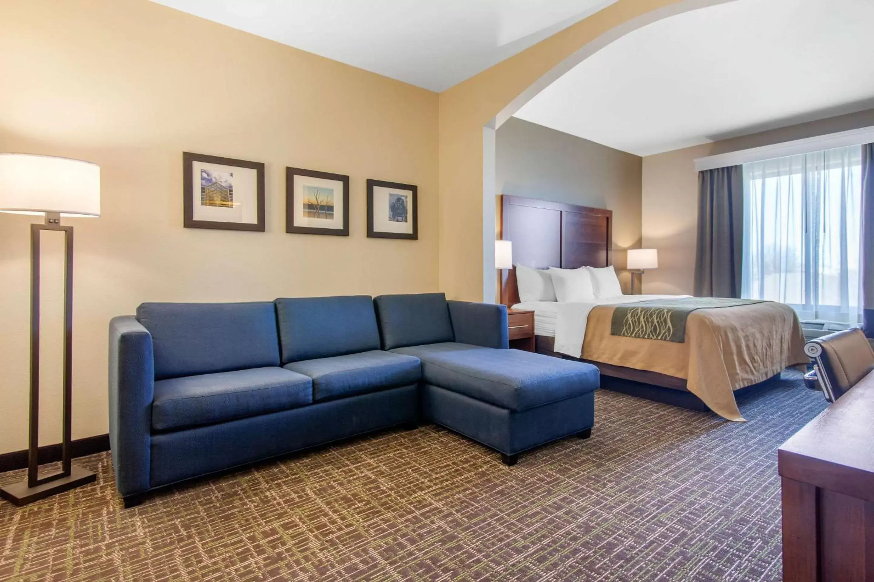 Bed in Comfort Inn & Suites Norman near University