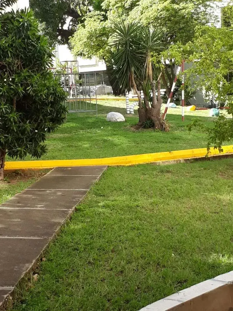 BBQ facilities, Garden in Malia's New Kgn Apartment