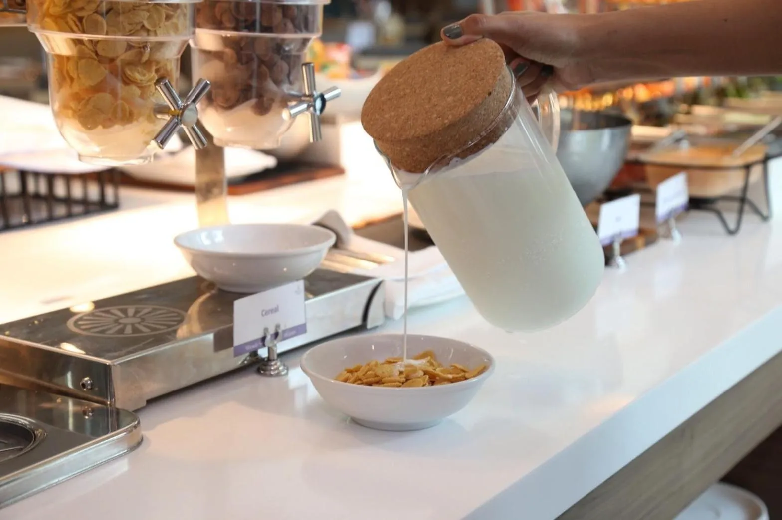 Breakfast in Miracle Suvarnabhumi Airport