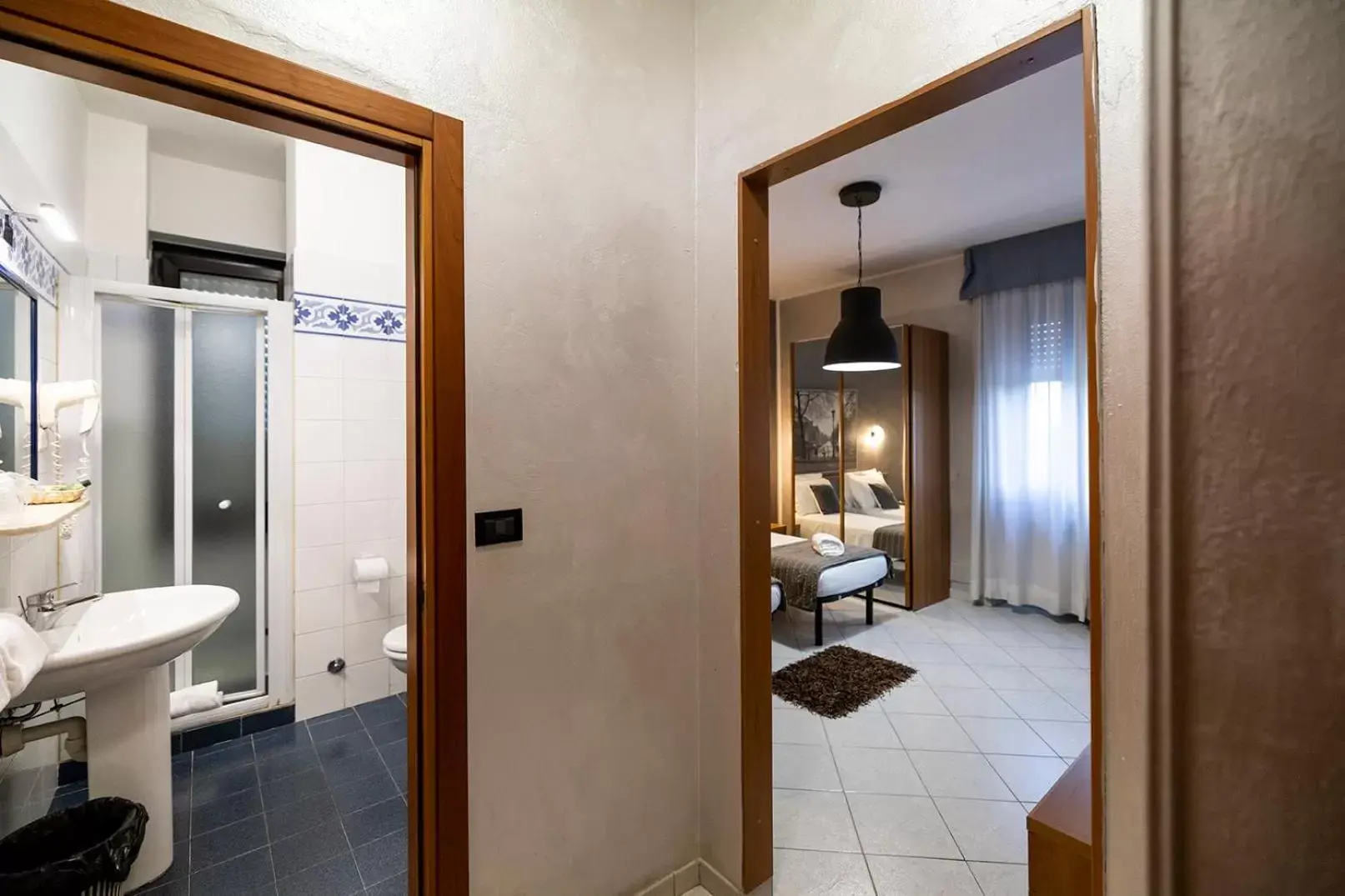 Bathroom in Piccolo Hotel Allamano