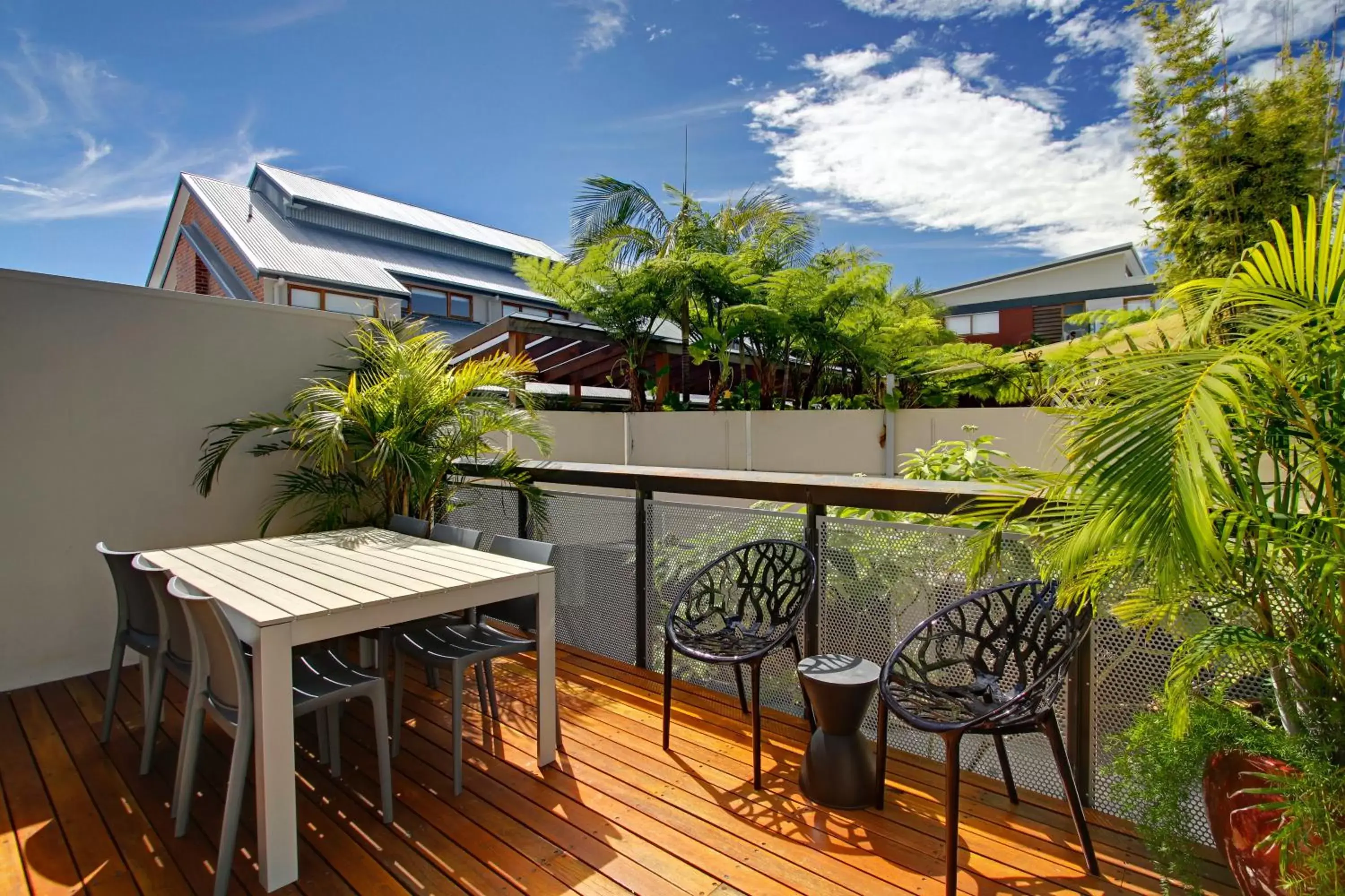 Balcony/Terrace in Byron Butter Factory Apartments