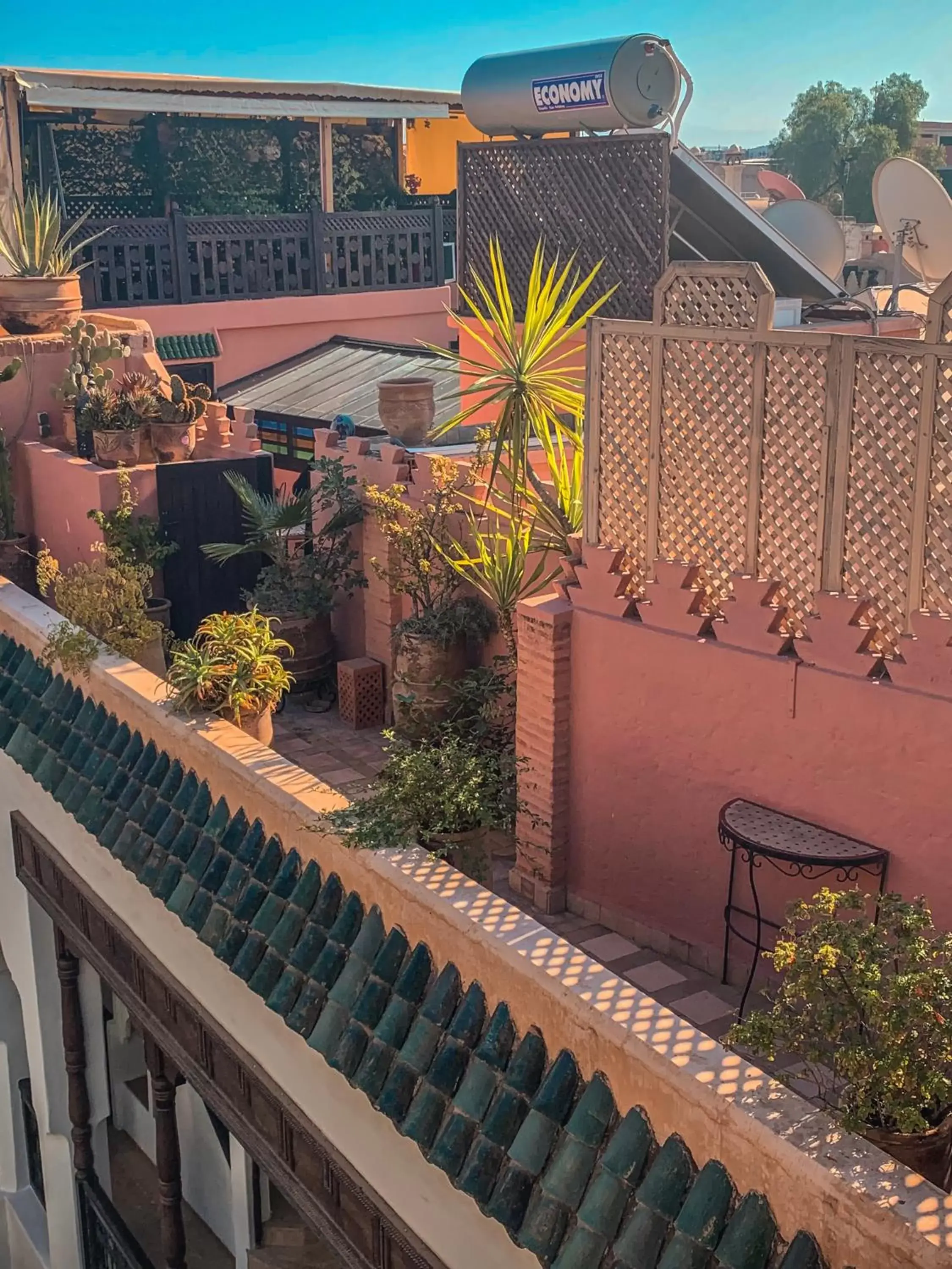 Balcony/Terrace in Riad Ghali Hotel & SPA