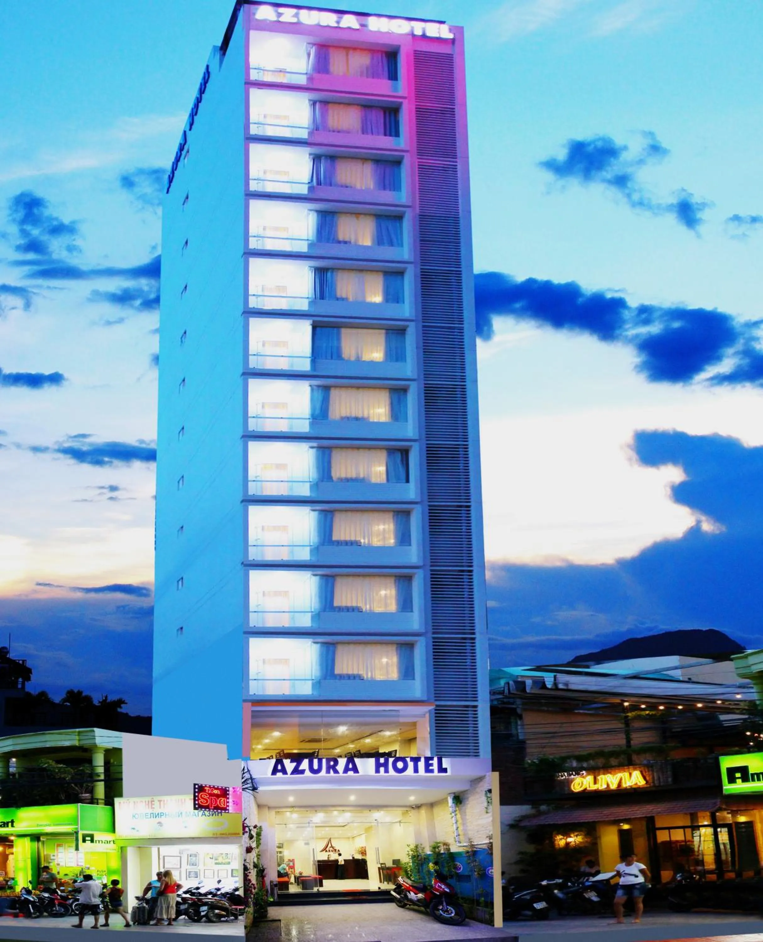 Property building in Azura Hotel