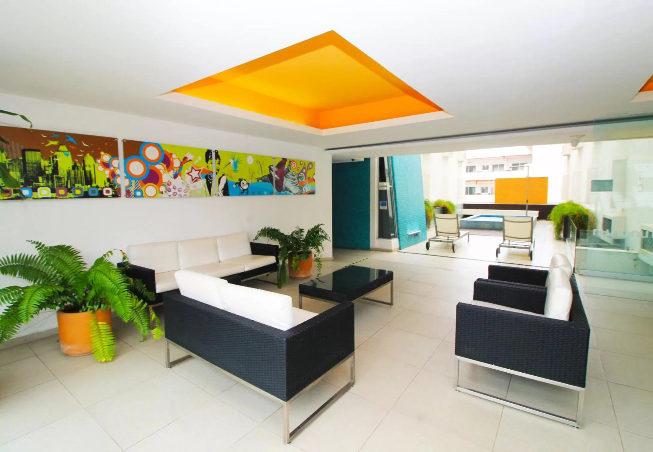 Lobby or reception in Nu Hotel