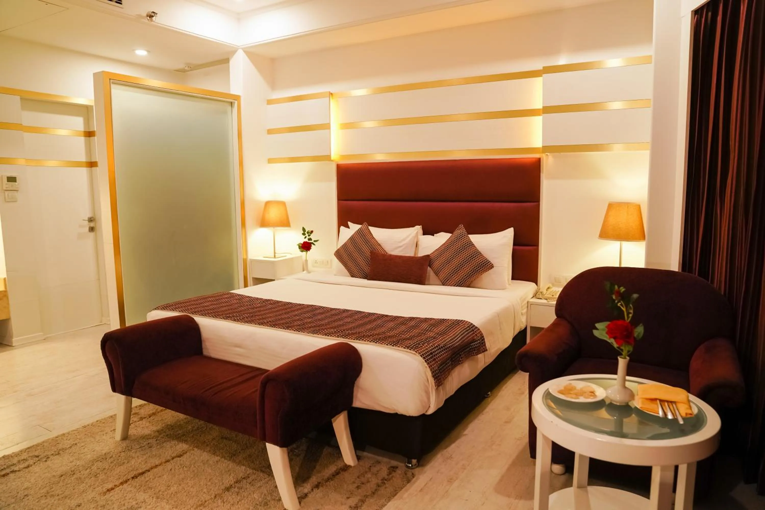 Bedroom, Bed in Best Western Merrion