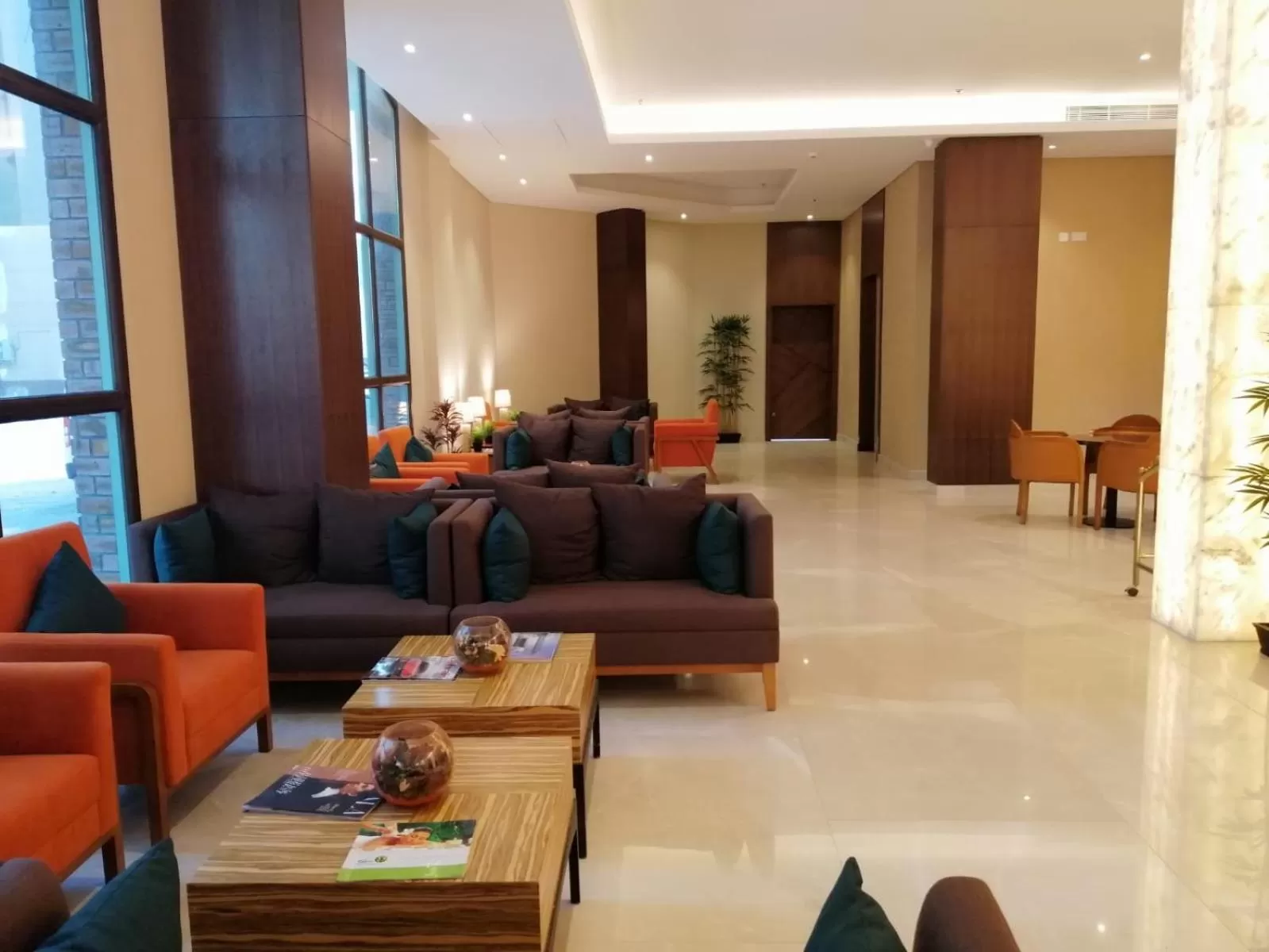 Lobby or reception in Ramee Palace Hotel