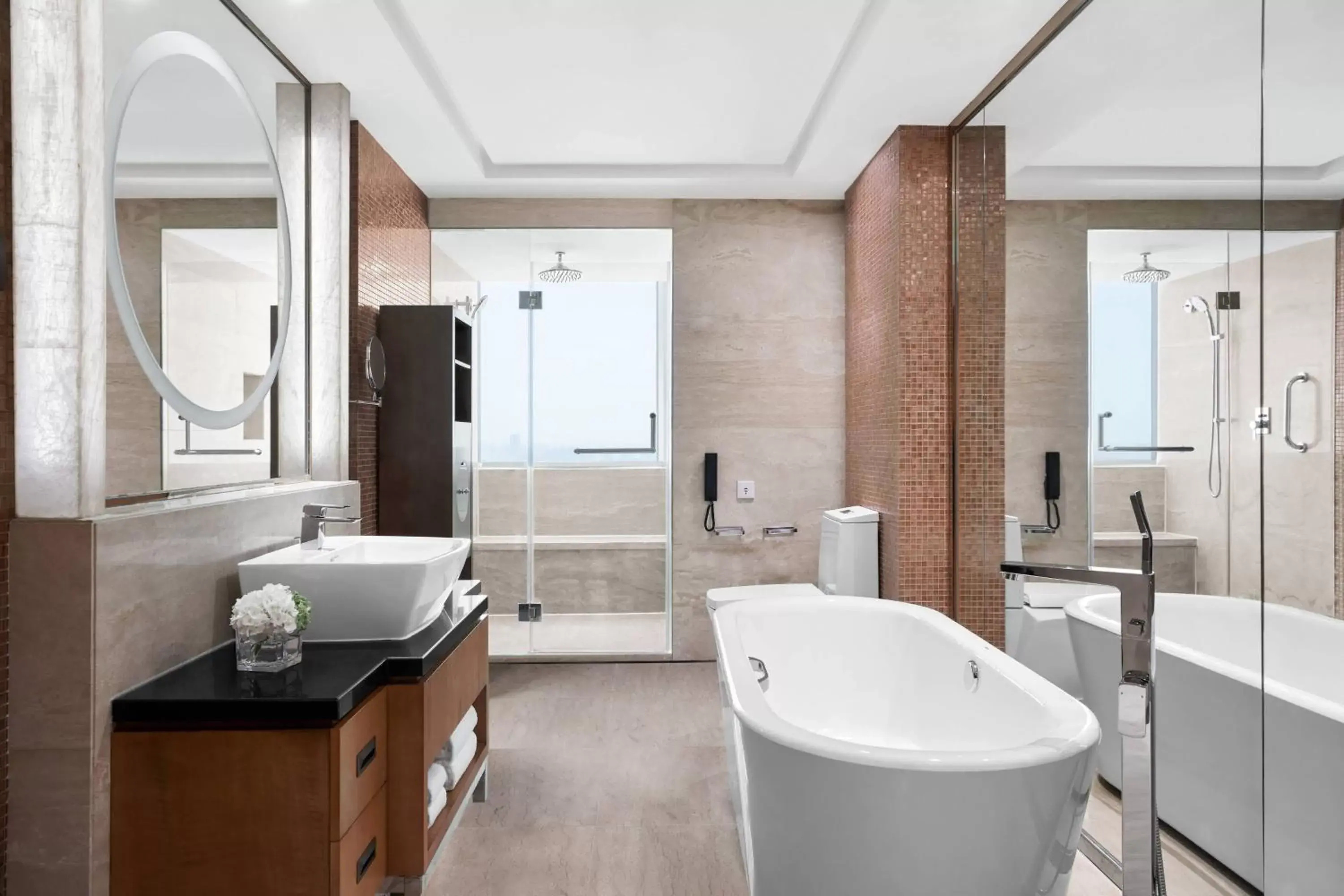 Bathroom in Suzhou Marriott Hotel