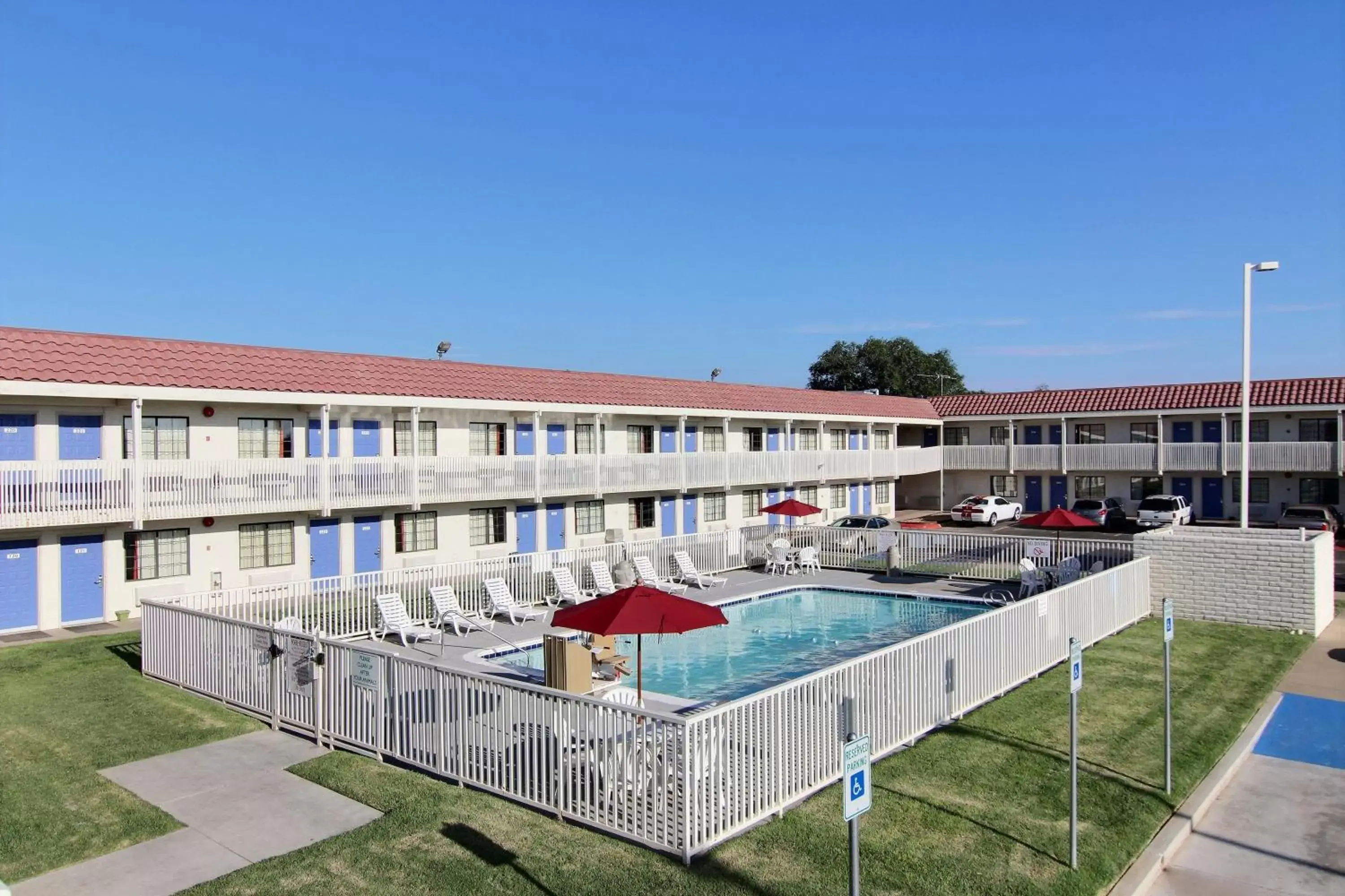 Swimming pool, Pool View in Motel 6-Amarillo, TX - Airport