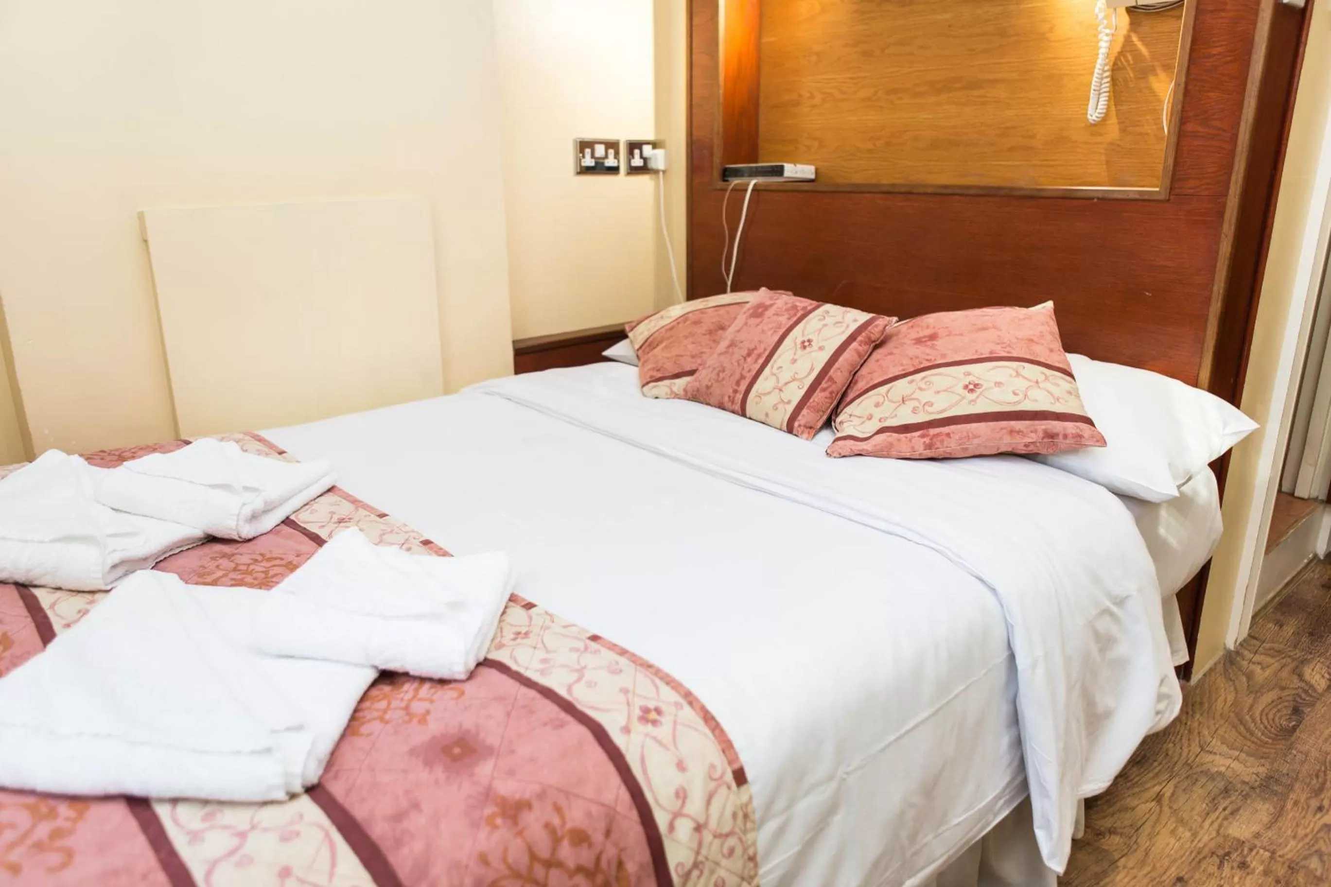 Bed in Dolphin Hotel