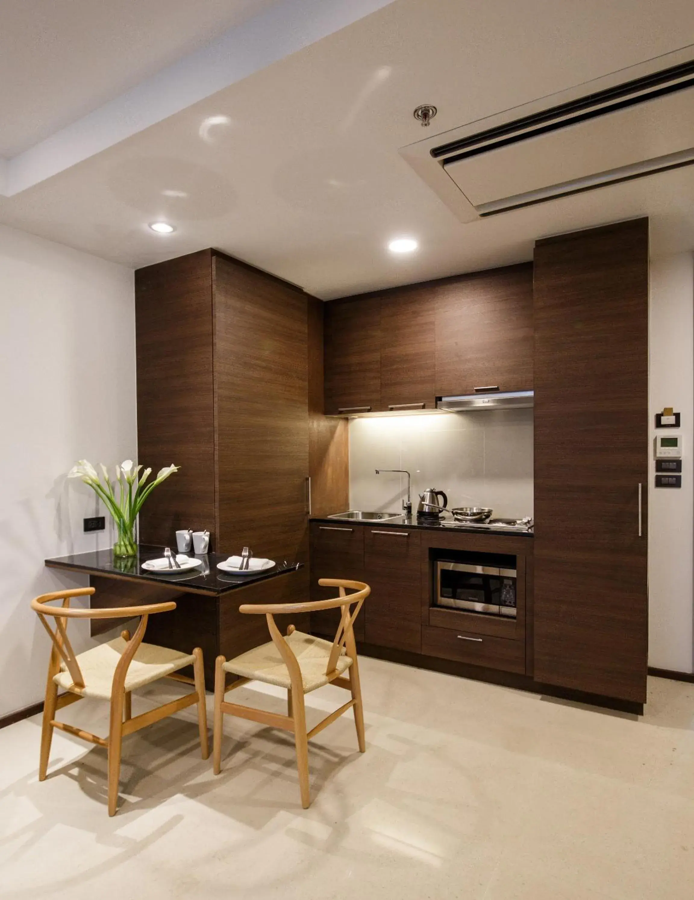 Kitchen or kitchenette, Kitchen/Kitchenette in LiT BANGKOK Residence - SHA Extra Plus