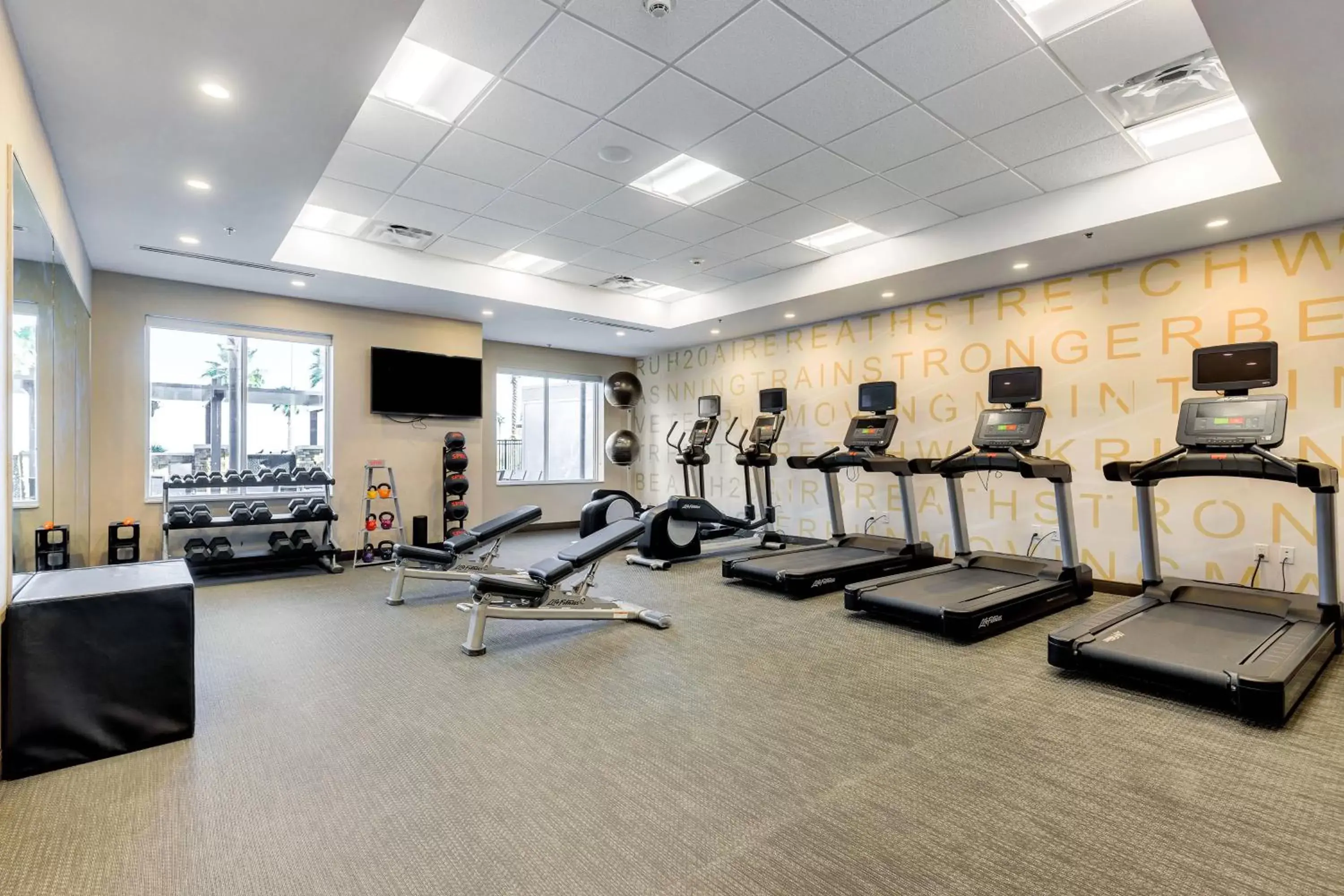 Fitness centre/facilities, Fitness Center/Facilities in Residence Inn by Marriott Corpus Christi Downtown