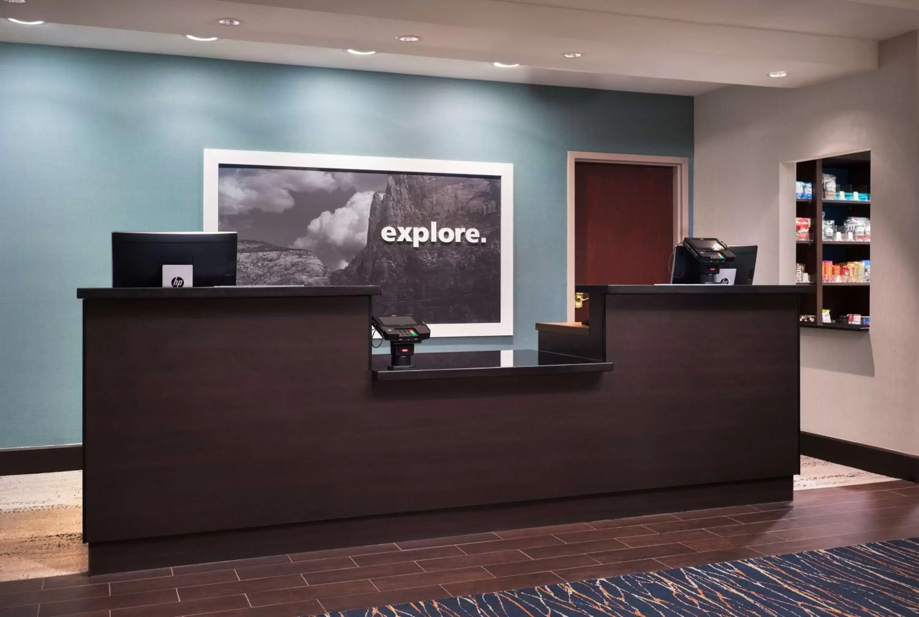 Lobby or reception in Hampton Inn Denver-West/Golden Lobby or reception in Hampton Inn Denver-West/Golden