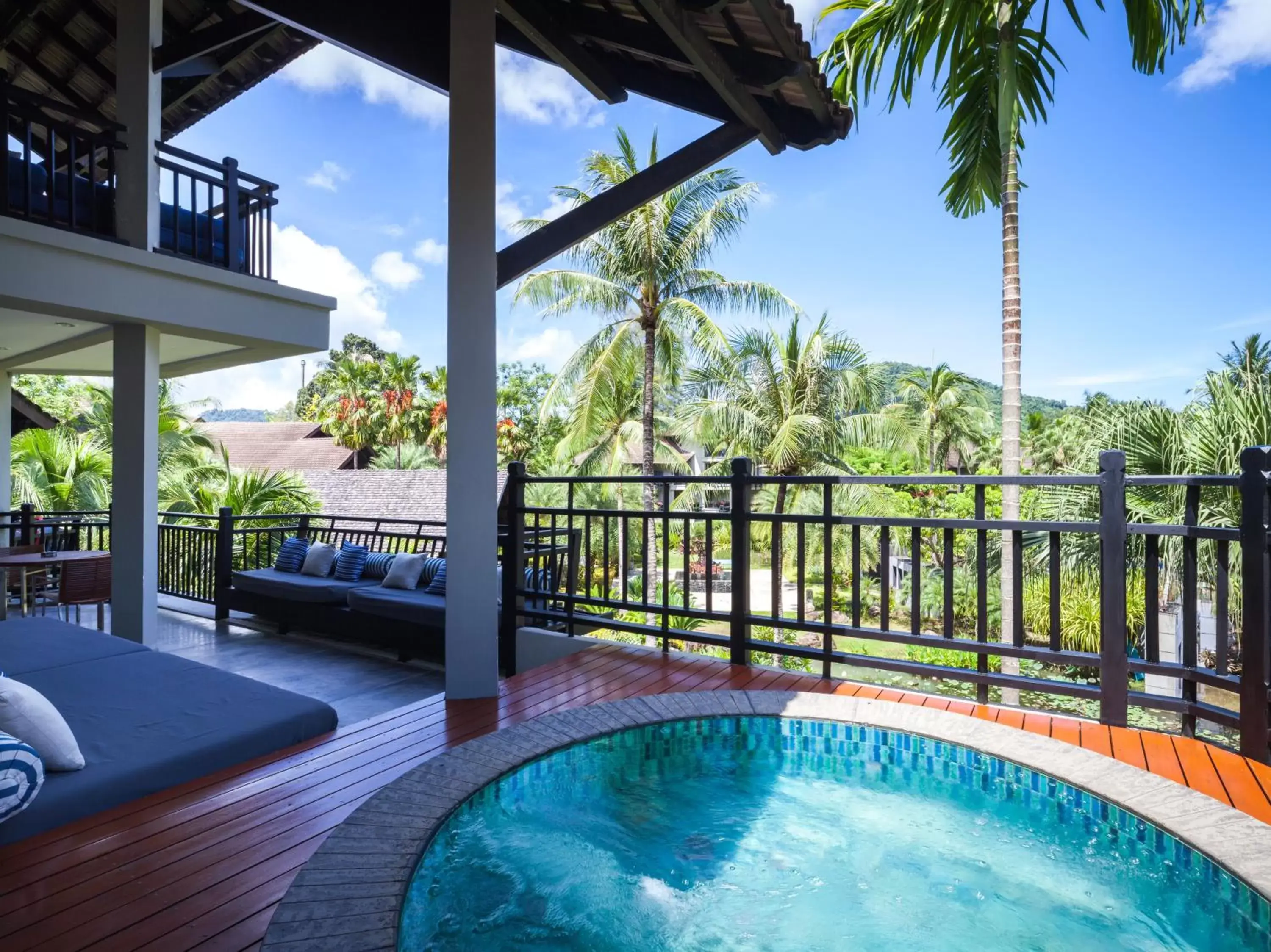 Balcony/Terrace, Swimming Pool in The Slate, Phuket