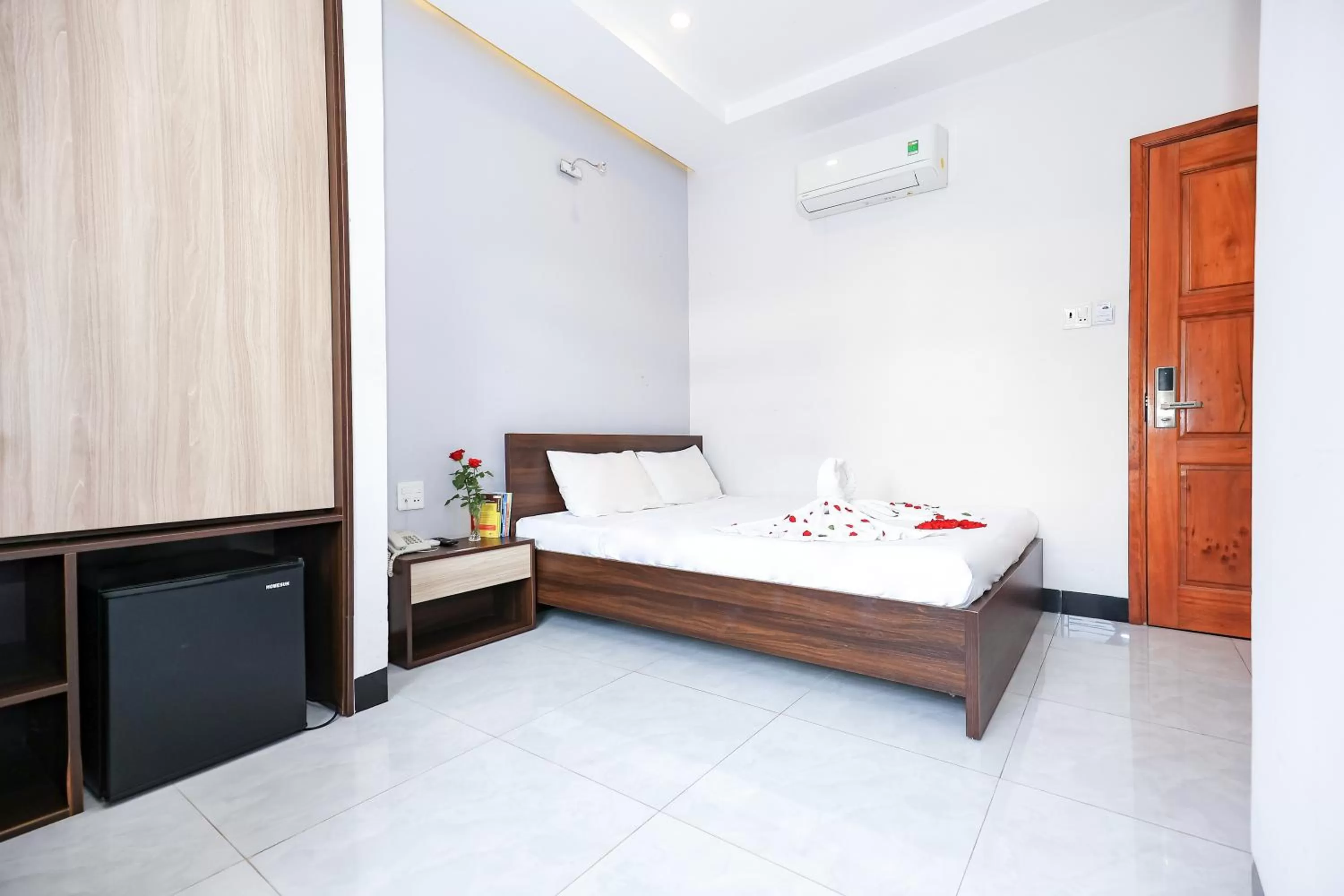 Bed in Ciao Hồng Phúc Hotel