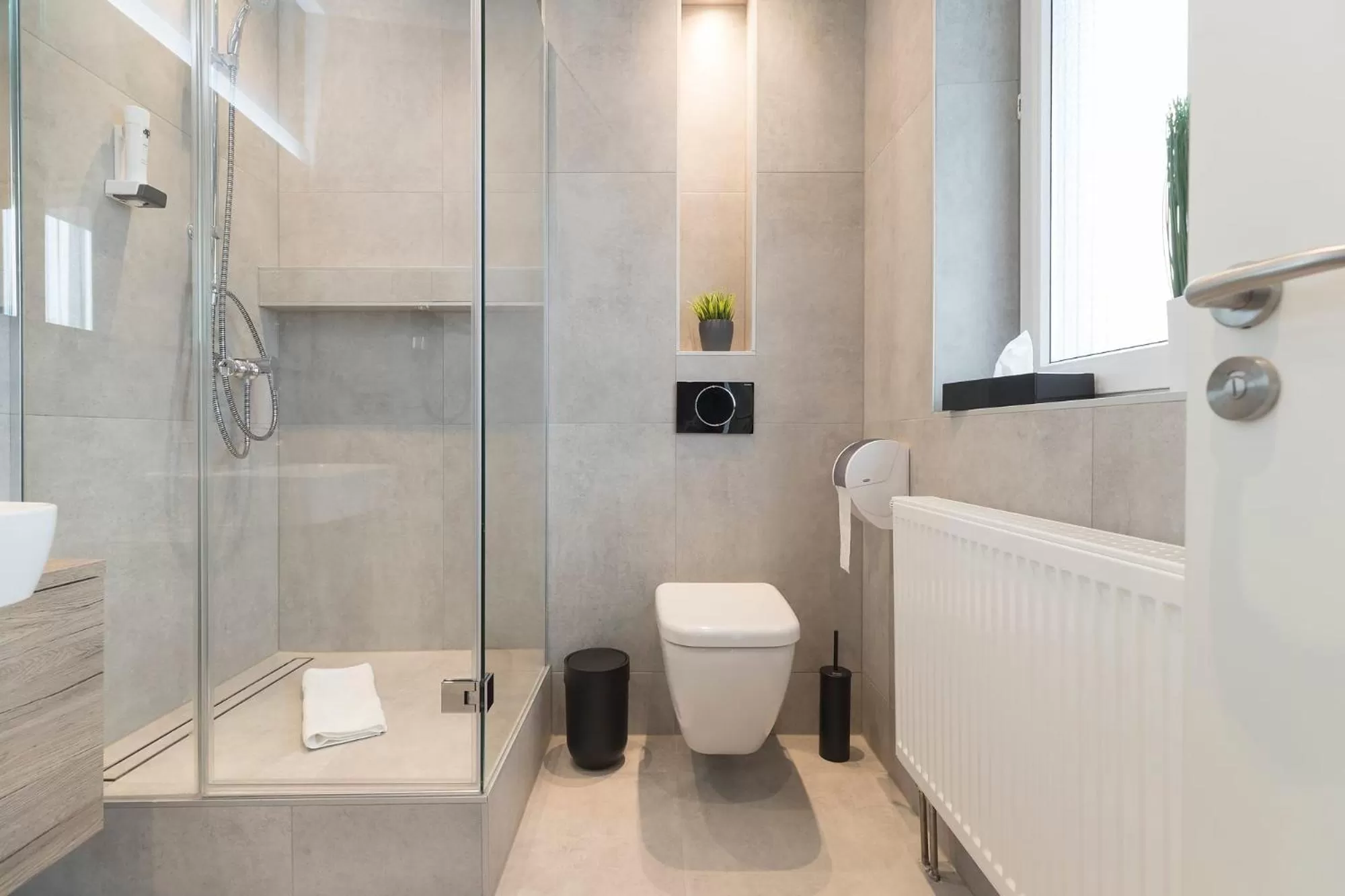 Shower in Hotel dasPaul