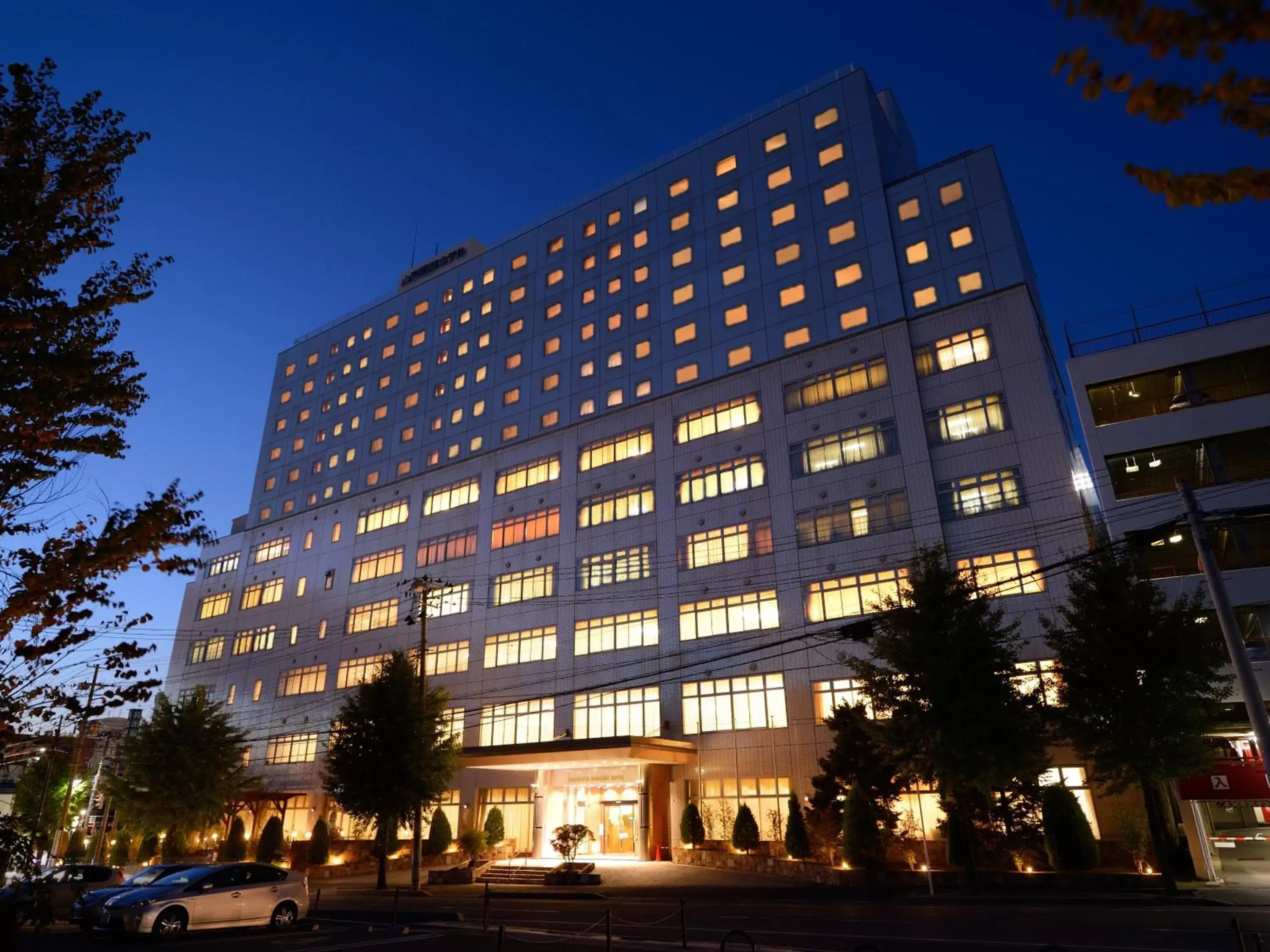 Property building in Yamagata Kokusai Hotel