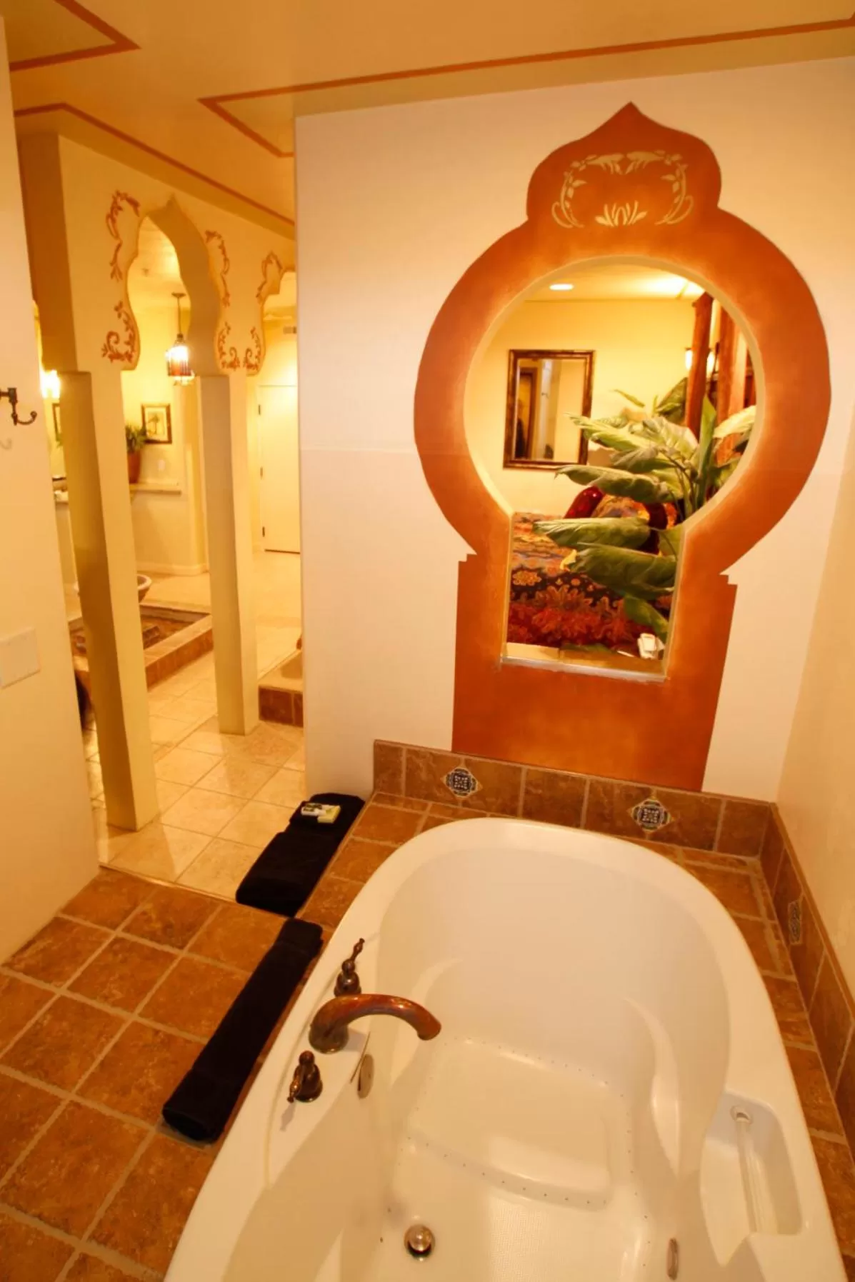 Bathroom in Destinations Inn Theme Rooms