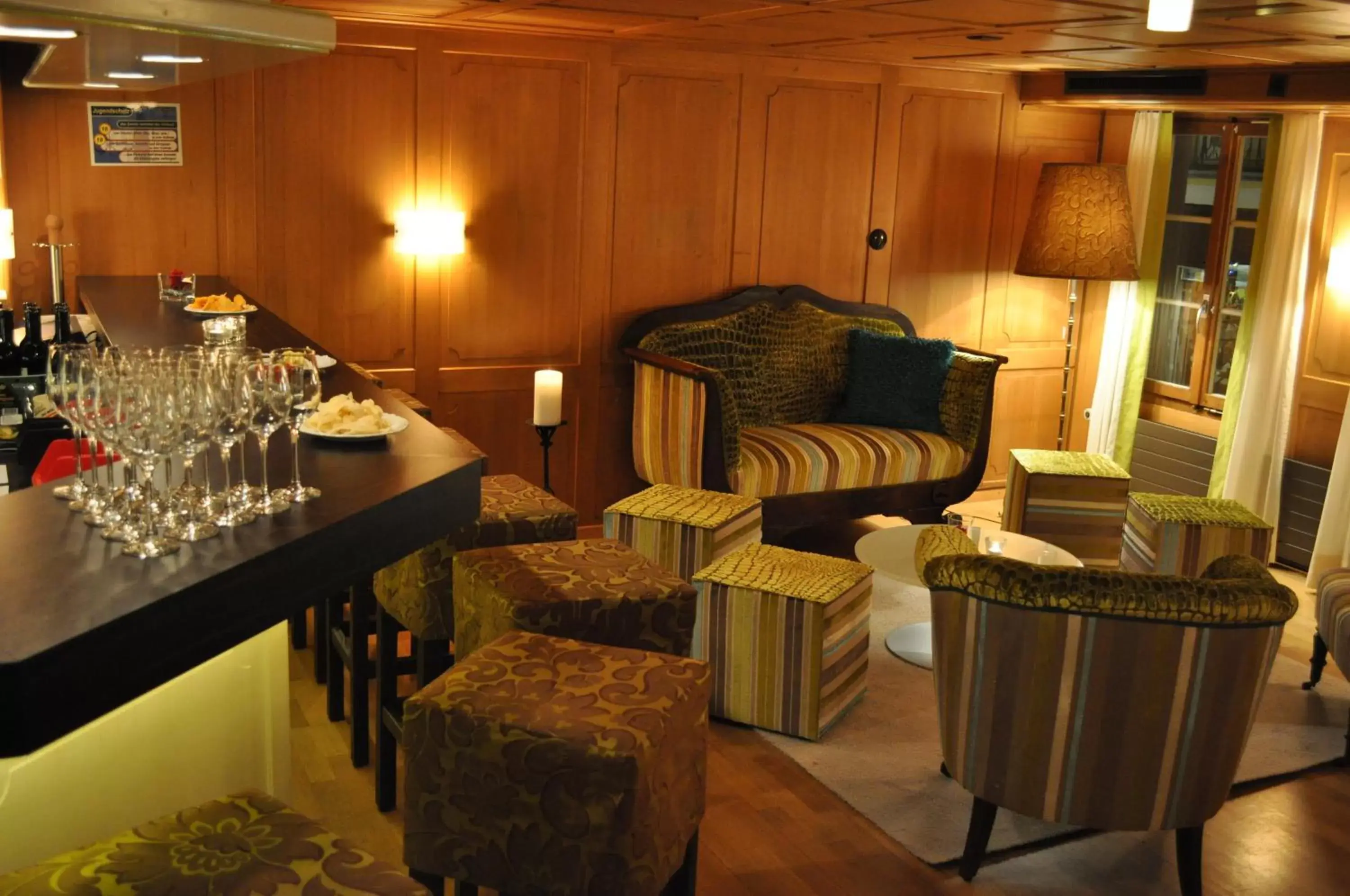 Lounge or bar, Seating Area in Hotel Engelberg "das Trail Hotel"