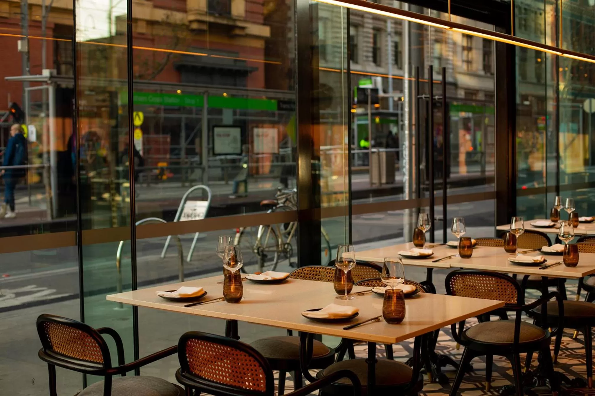 Restaurant/places to eat in Movenpick Hotel Melbourne On Spencer