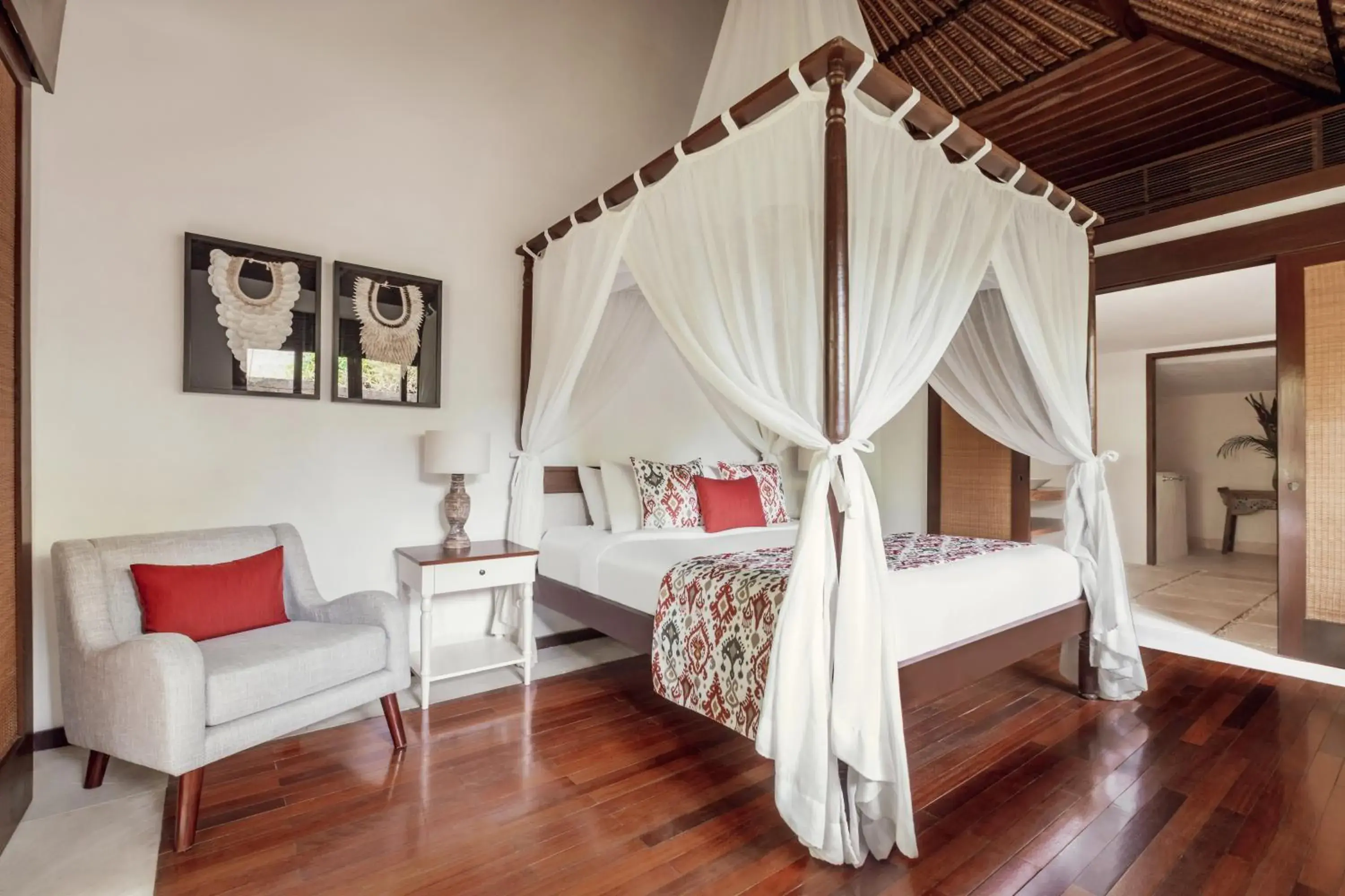 Bedroom, Bed in The Pavilions Bali - CHSE Certified