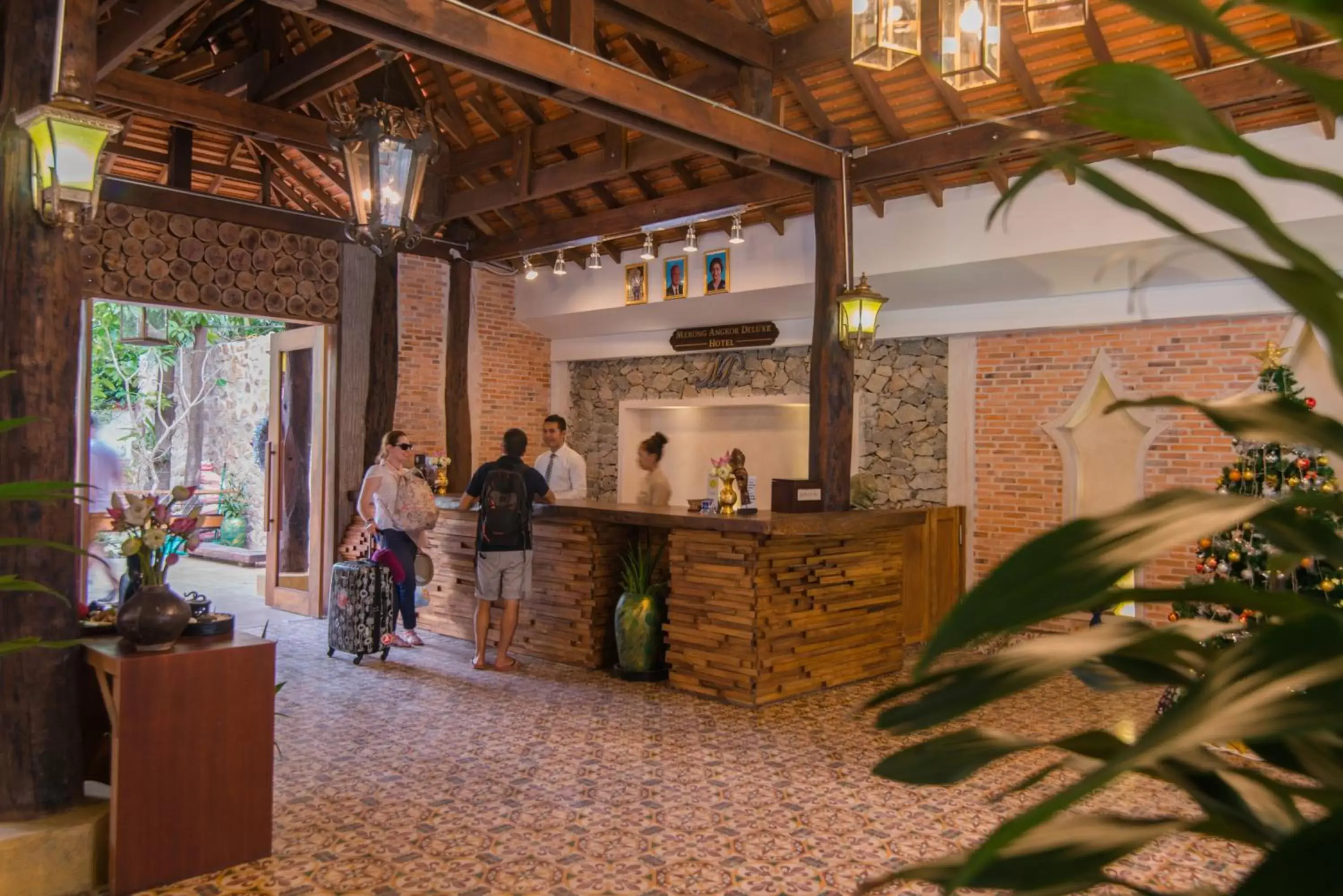 Lobby or reception in Mekong Angkor Palace Inn