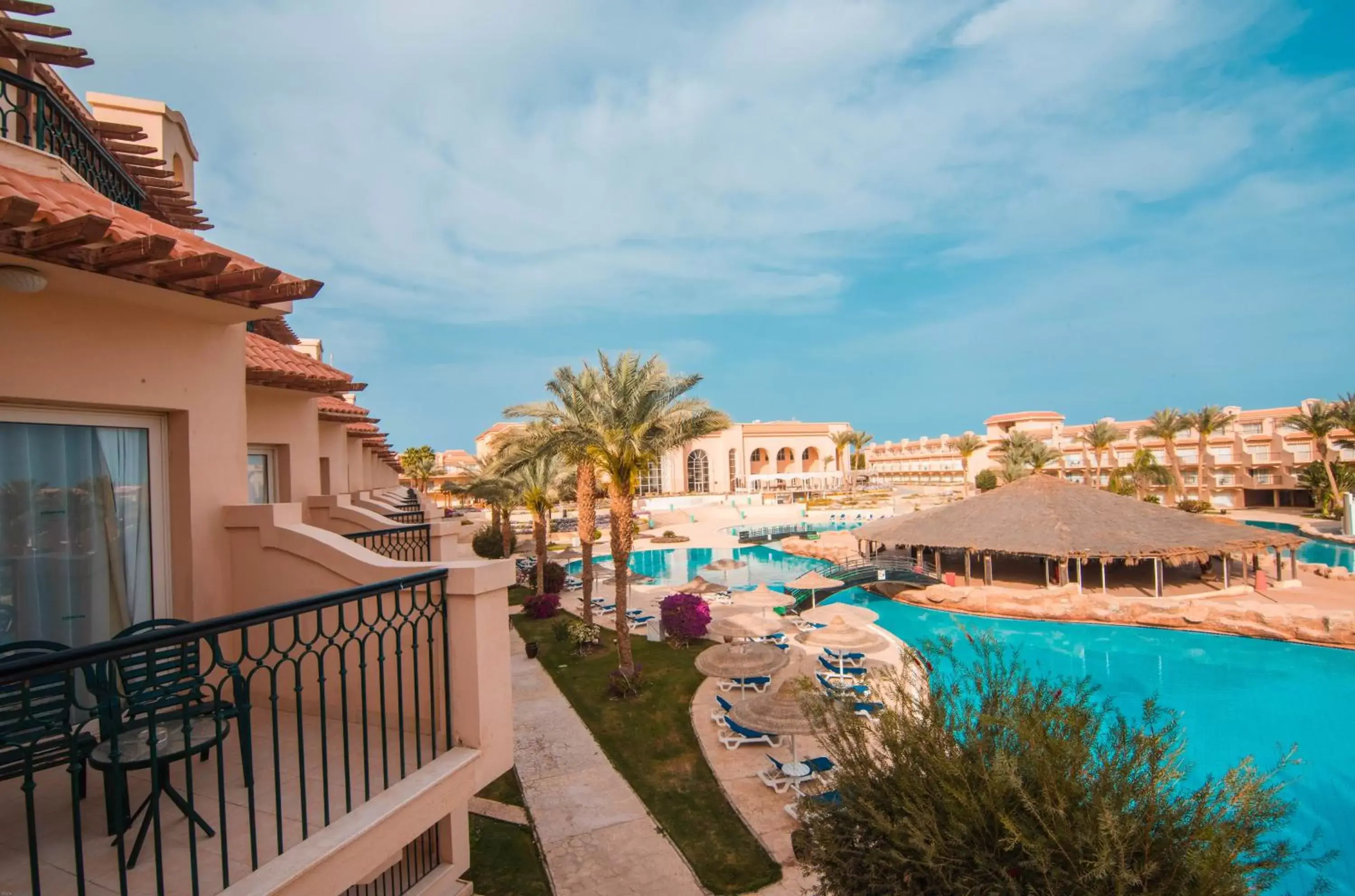 Balcony/Terrace in Pyramisa Beach Resort Sahl Hasheesh