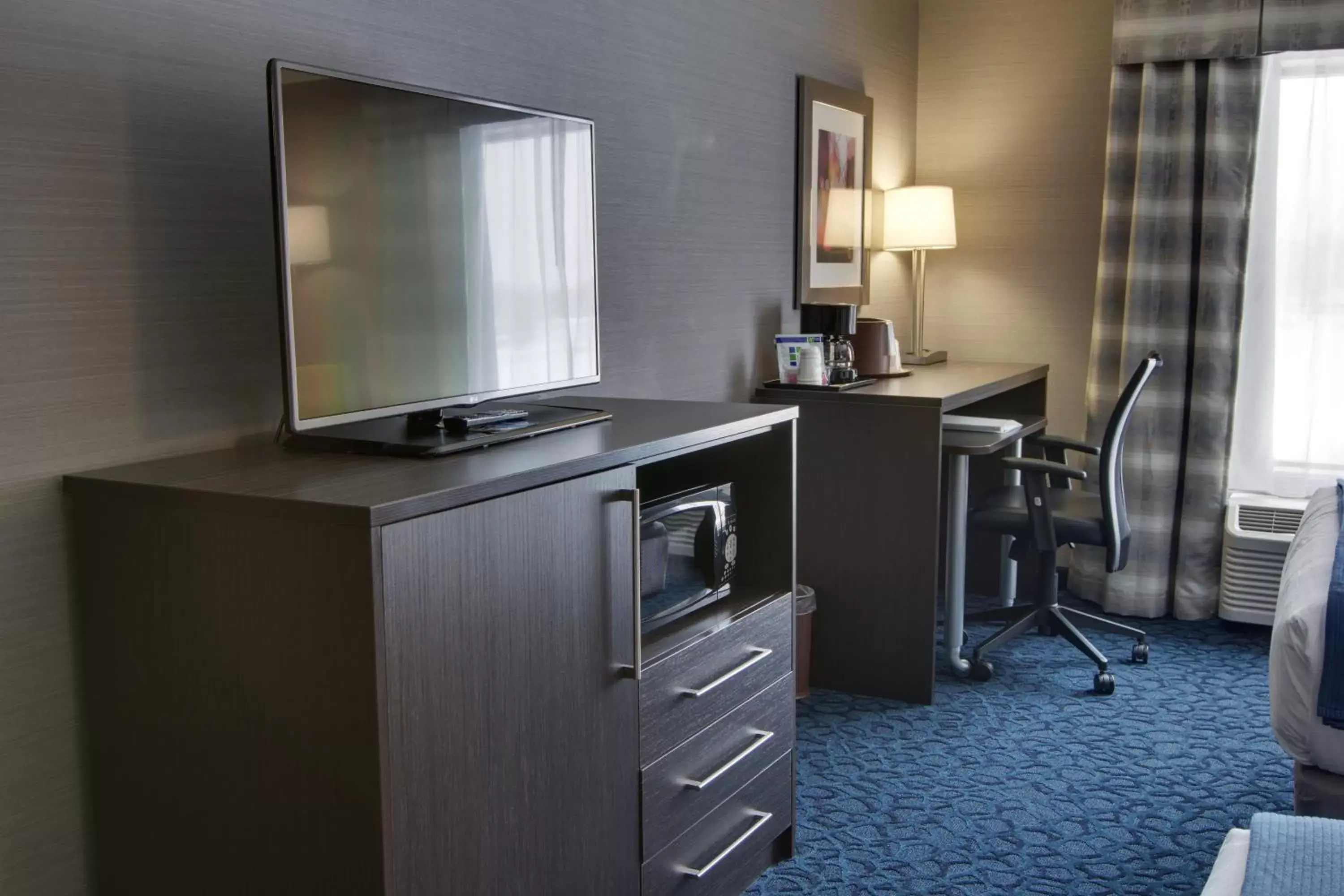 Photo of the whole room, TV/Entertainment Center in Holiday Inn Express Sidney, an IHG Hotel