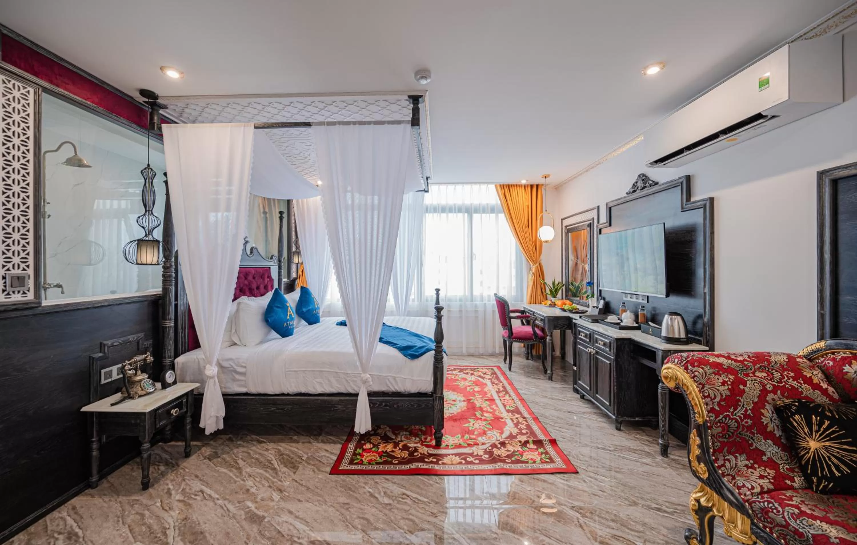 Living room in Athena Hotel Quy Nhơn