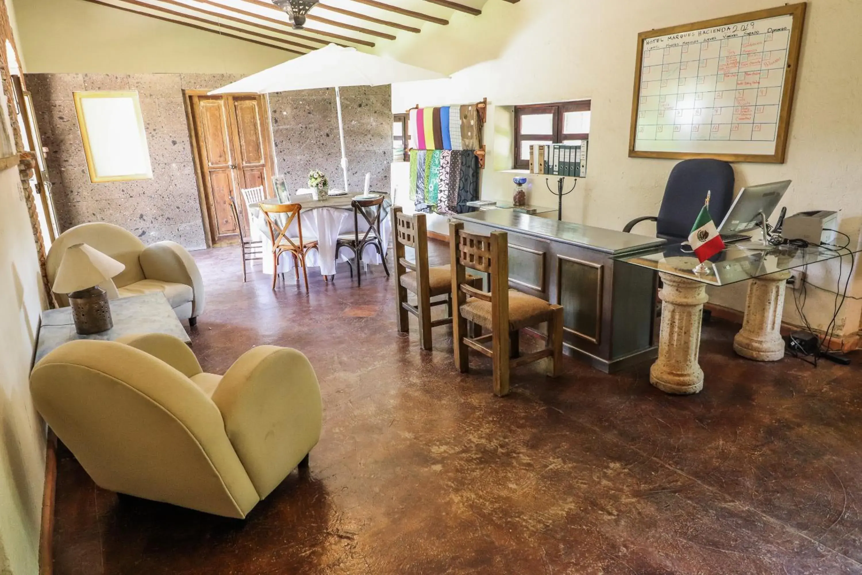 Lobby or reception in El Marques Hacienda