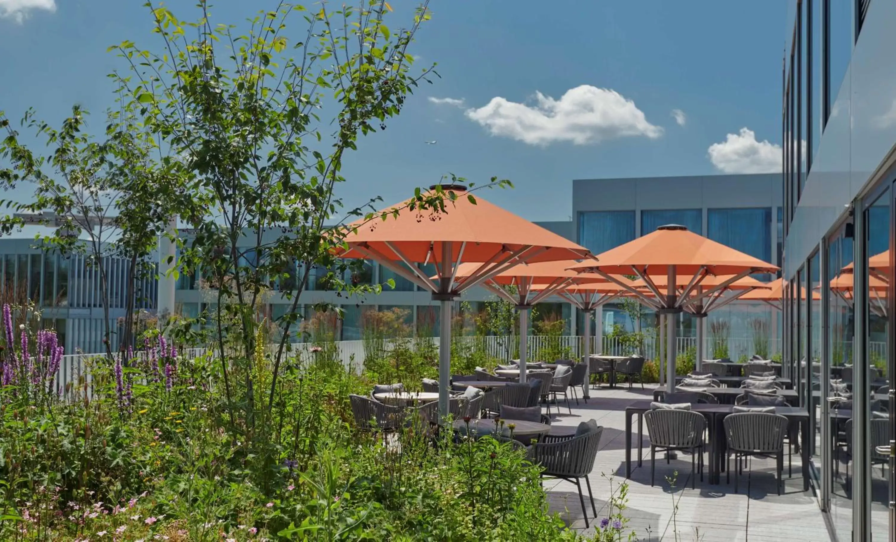 Property building in Hyatt Regency Zurich Airport Circle Property building in Hyatt Regency Zurich Airport Circle