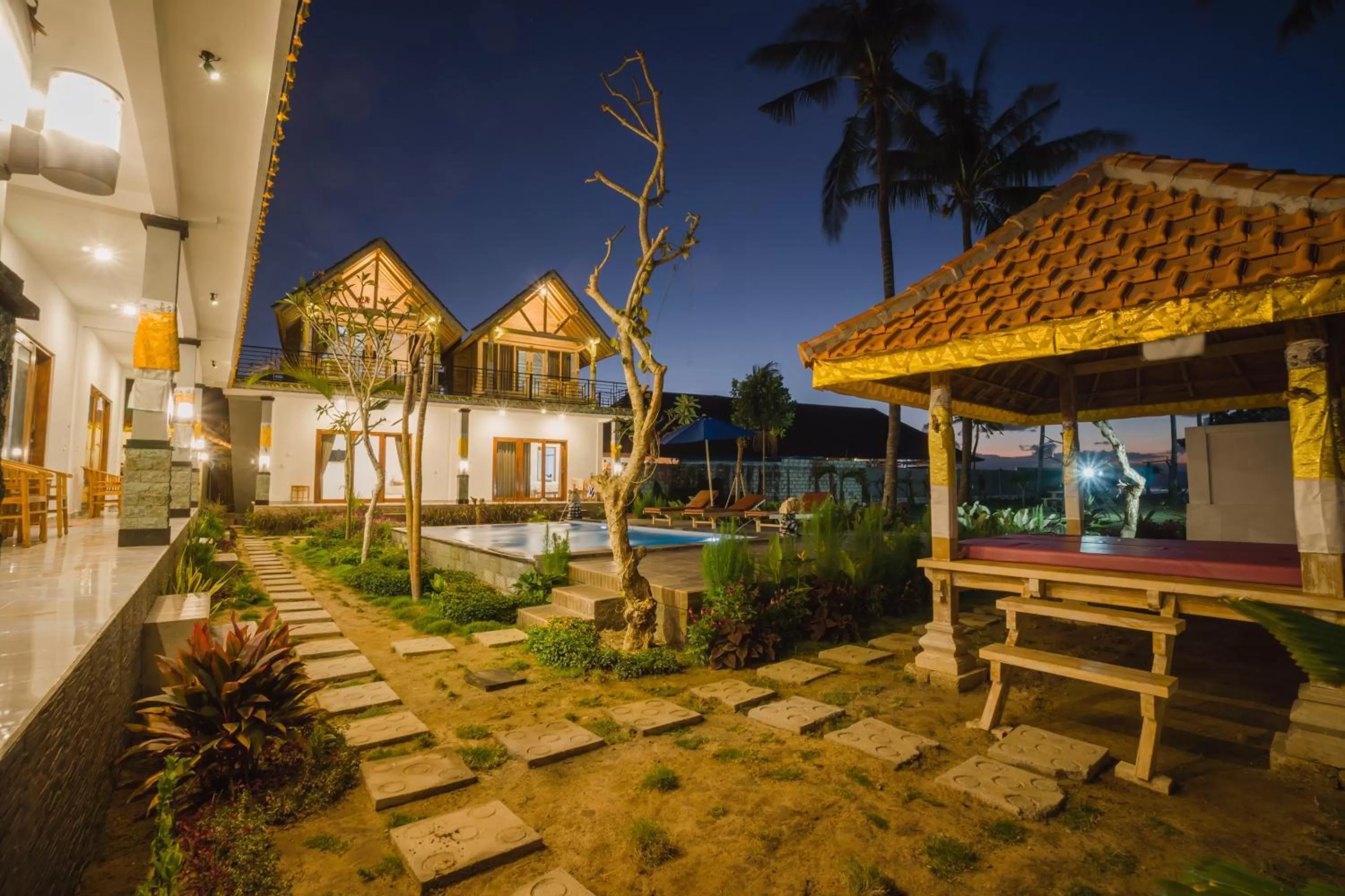 Patio in Pi Karya Beach