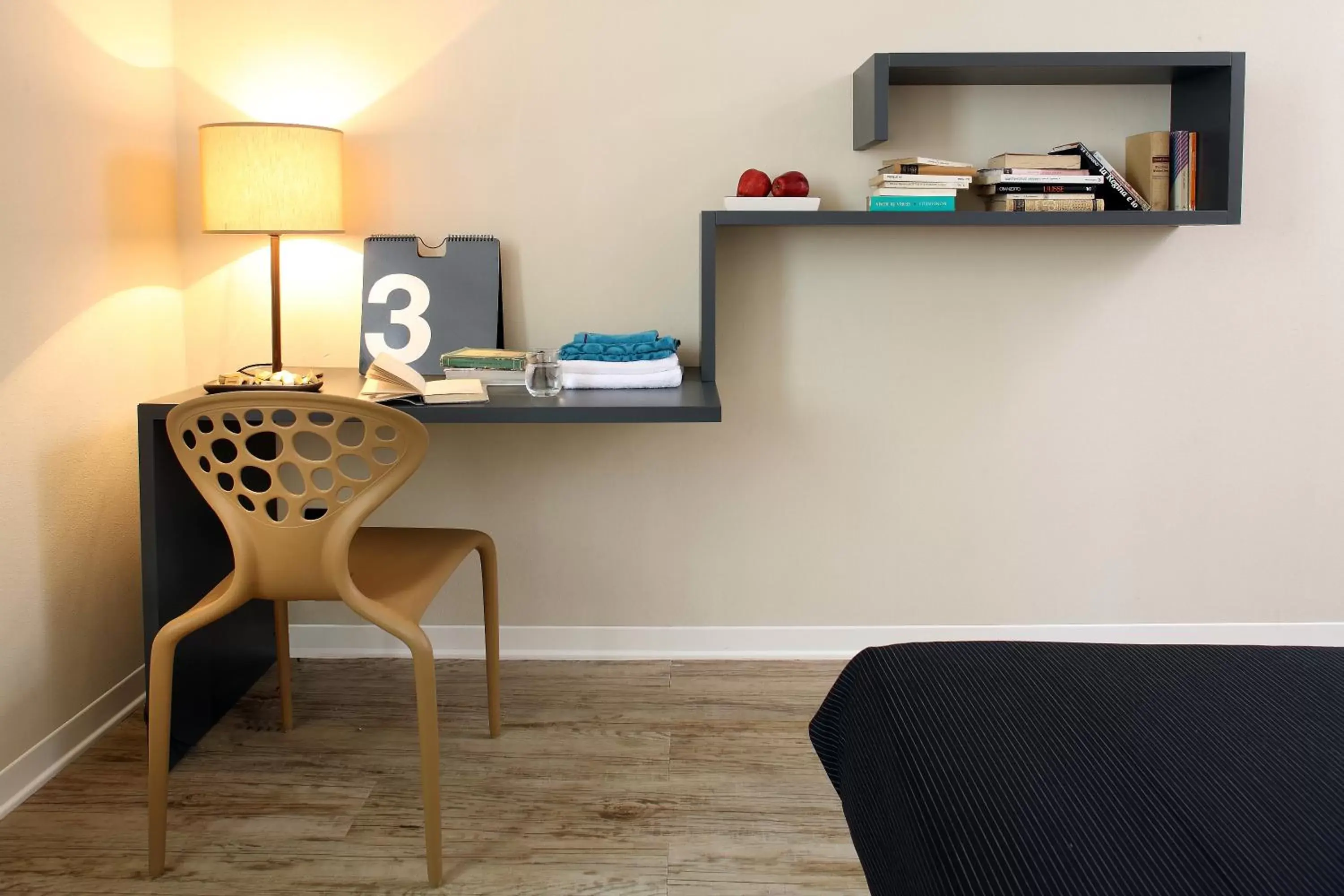 Bedroom, TV/Entertainment Center in Corte San Luca Apartments