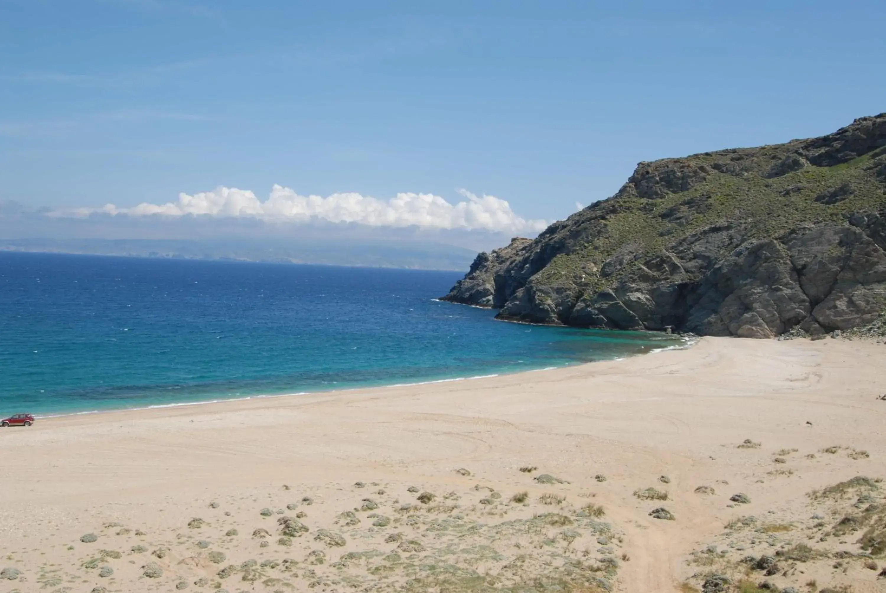 Beach in Karystion Hotel