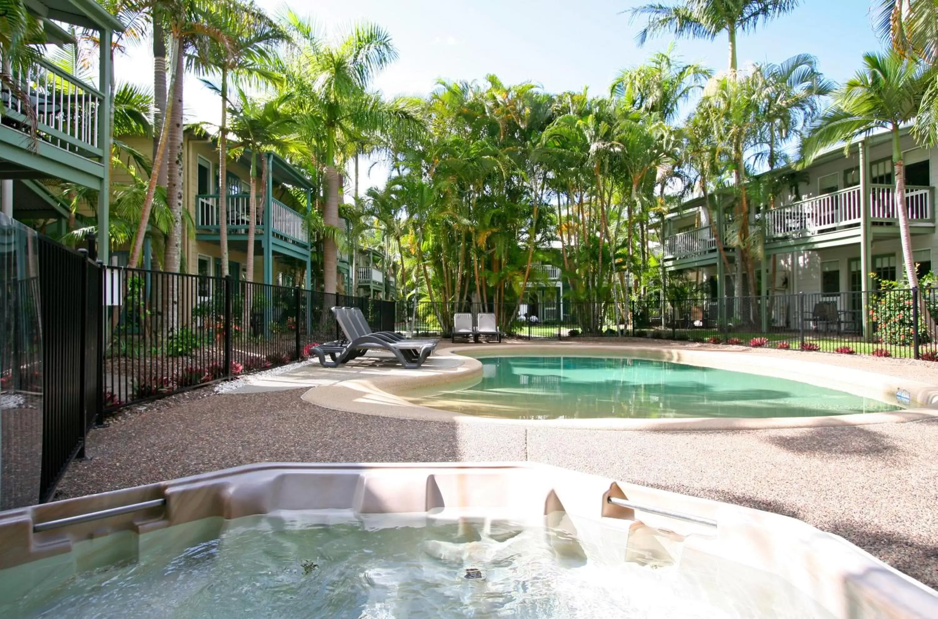 Day, Swimming Pool in Coral Beach Noosa Resort