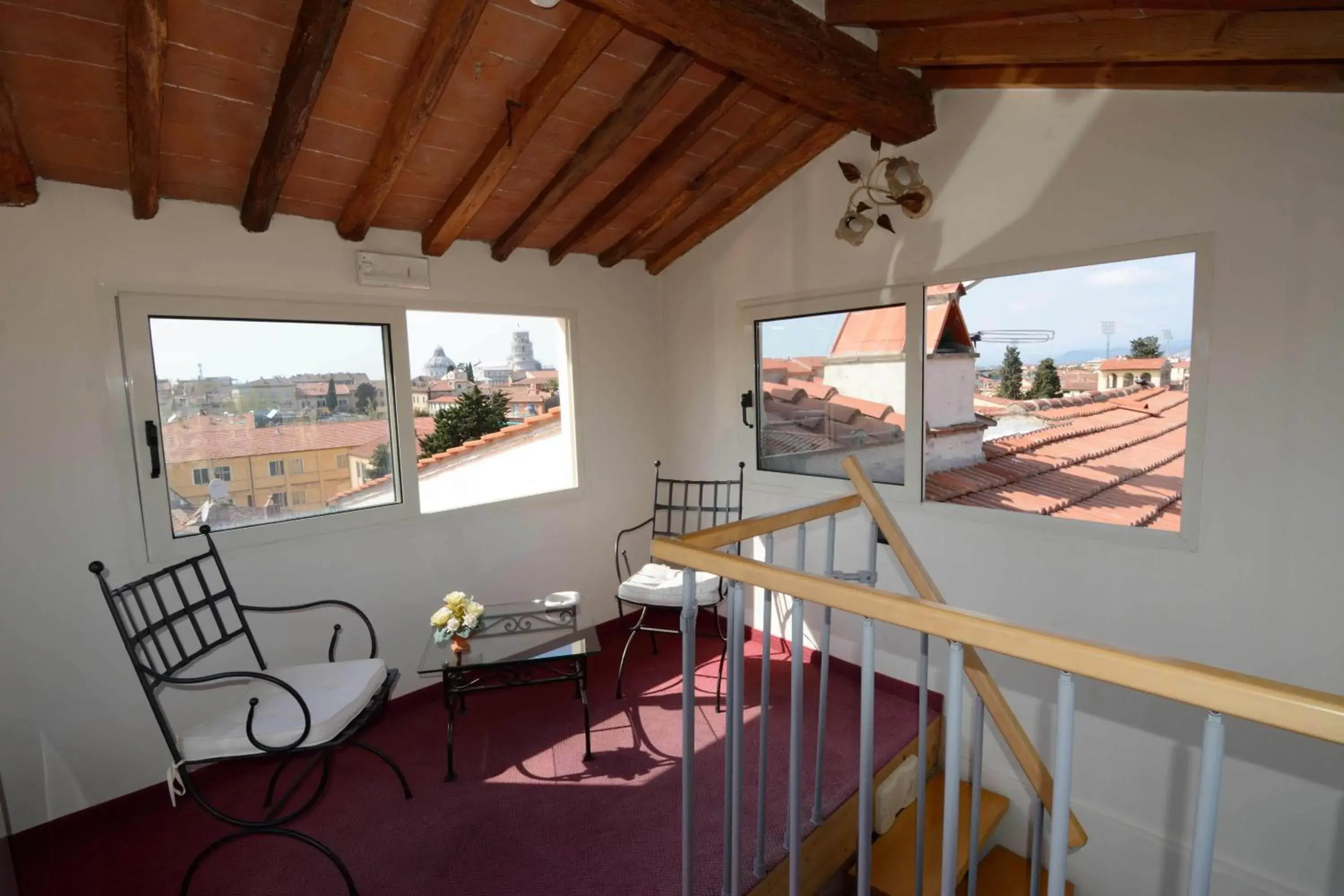 View (from property/room), Balcony/Terrace in Hotel Di Stefano