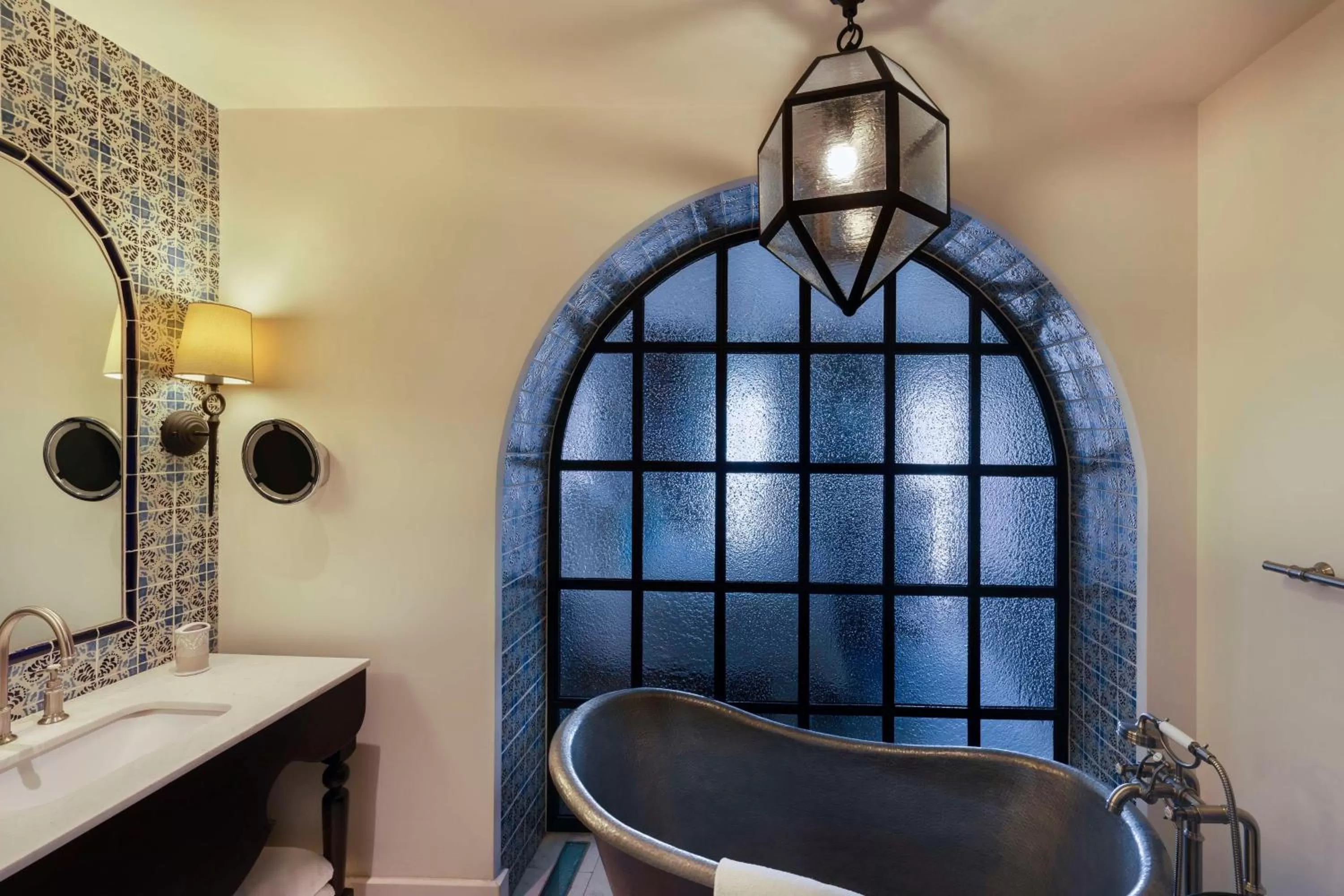 Bathroom in Banyan Tree Puebla