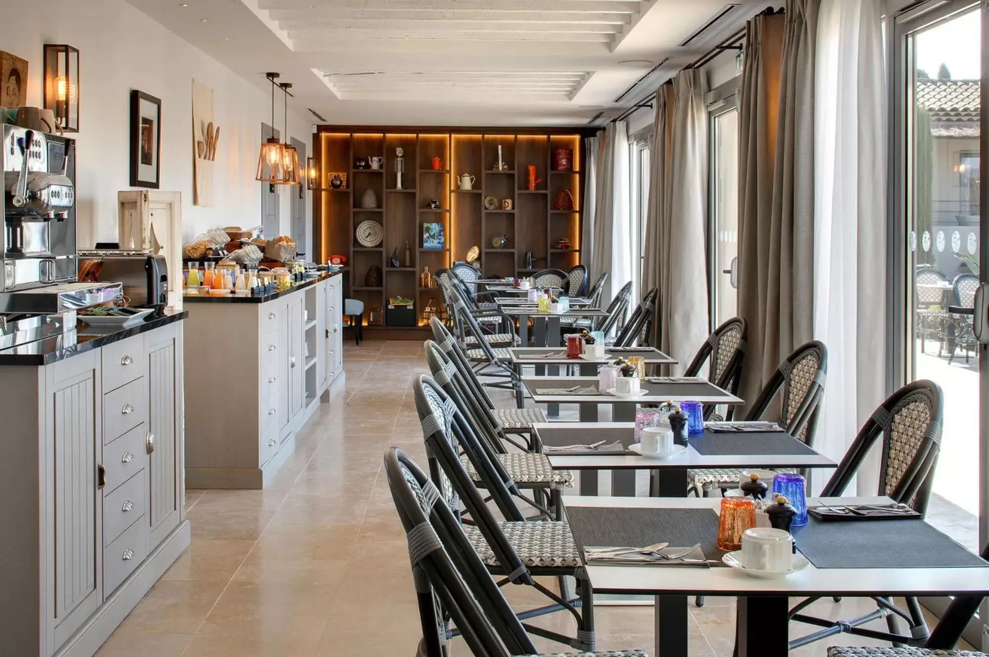 Buffet breakfast, Restaurant/Places to Eat in La Bastide de Biot