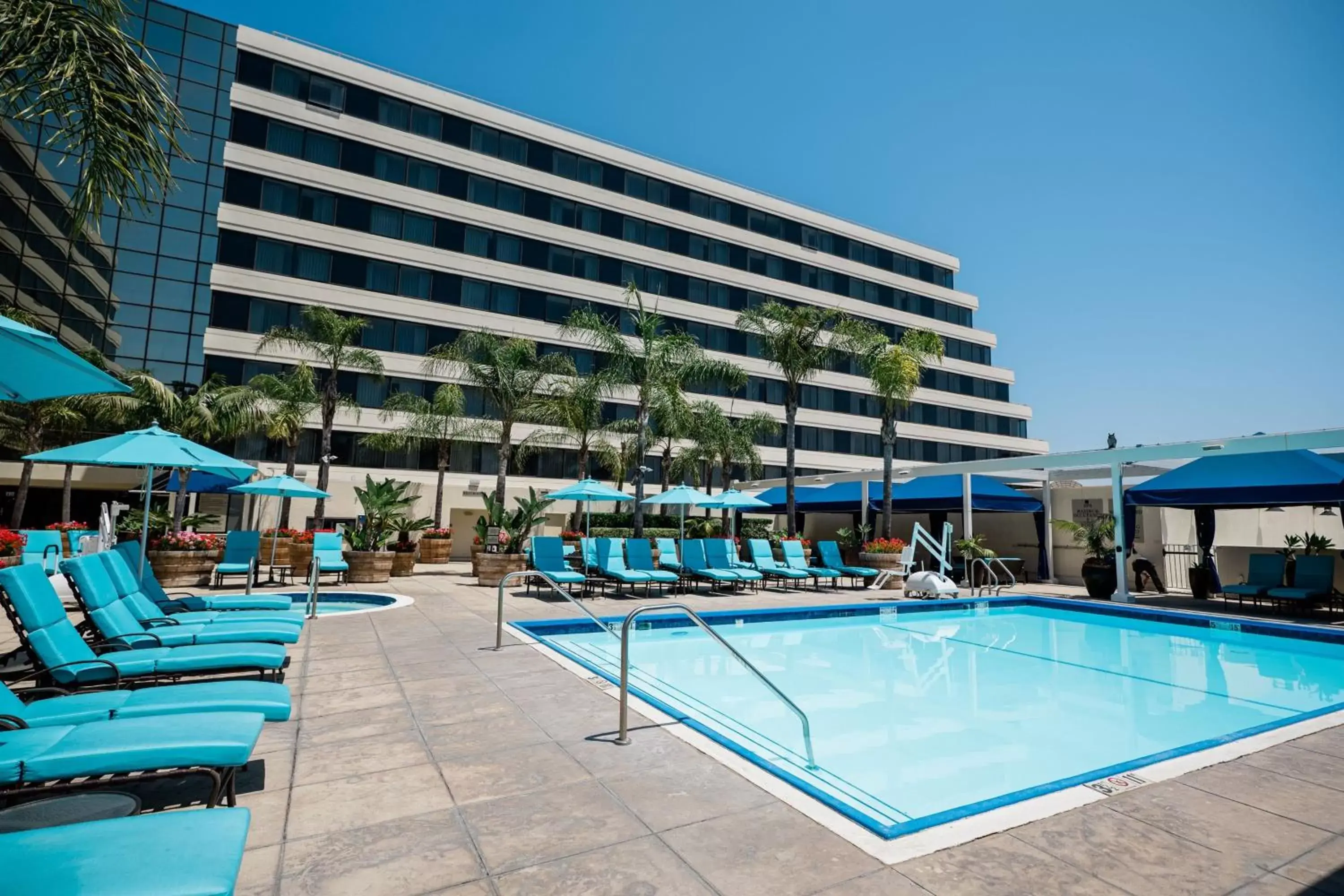 Swimming pool, Property Building in Renaissance Newport Beach Hotel